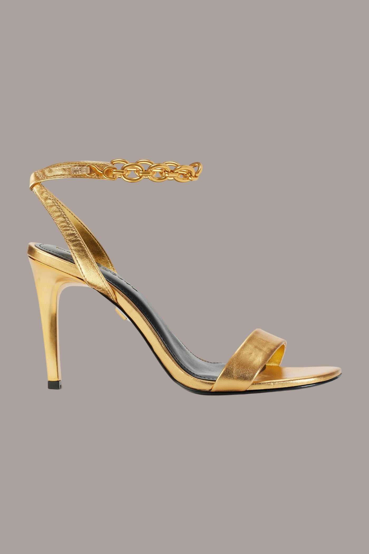 CORIN CHAIN ANKLE STRAP SANDAL VIEW 2 CORIN CHAIN ANKLE STRAP SANDAL VIEW 2
