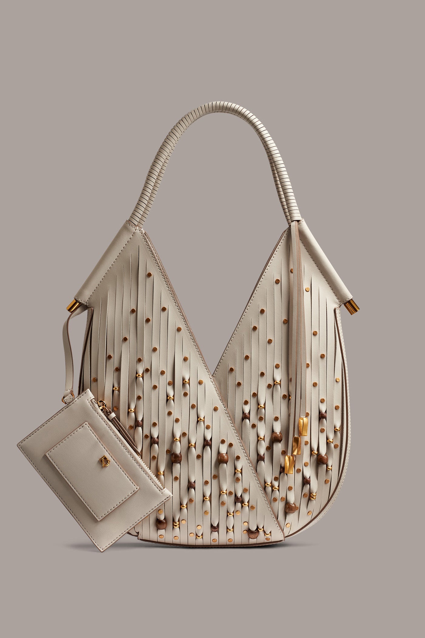 BALDWIN MINI BEADED LASER-CUT SHOULDER BAG | View 1 | Bags BALDWIN MINI BEADED LASER-CUT SHOULDER BAG | View 1 | Bags