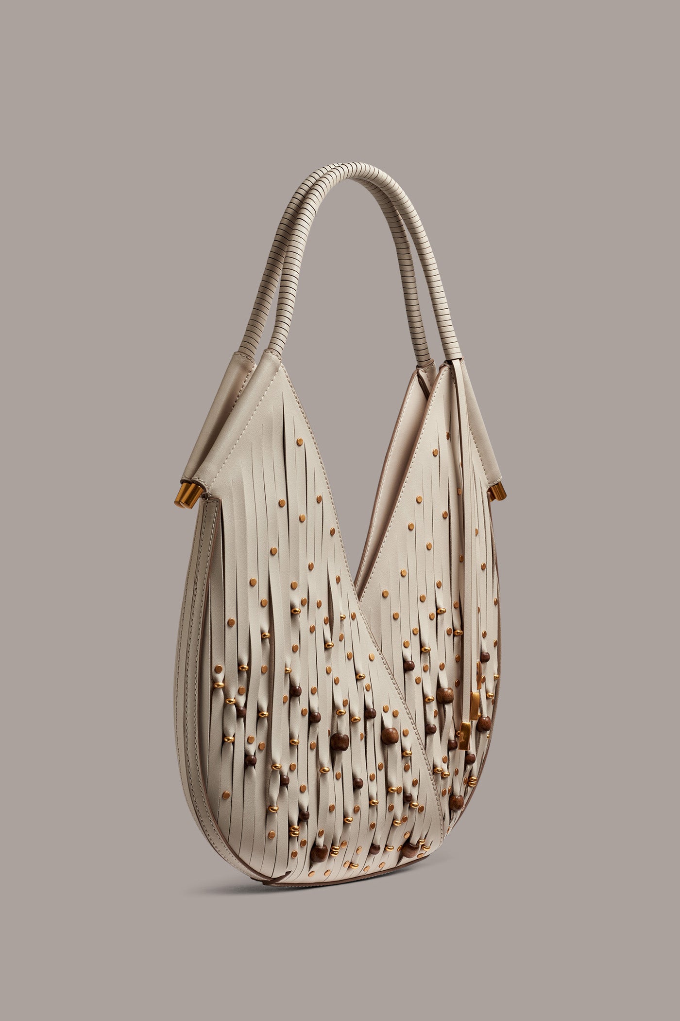 BALDWIN MINI BEADED LASER-CUT SHOULDER BAG VIEW 3 | Bags BALDWIN MINI BEADED LASER-CUT SHOULDER BAG VIEW 3 | Bags