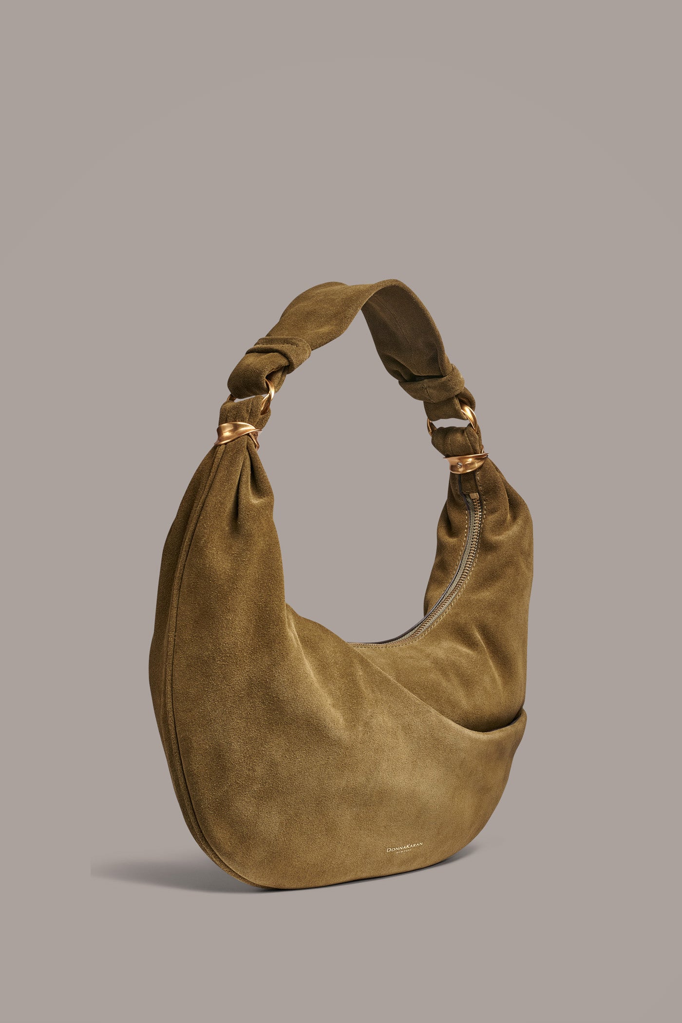 GABARDINE SUEDE SHOULDER BAG VIEW 3 | Sale Bags GABARDINE SUEDE SHOULDER BAG VIEW 3 | Sale Bags