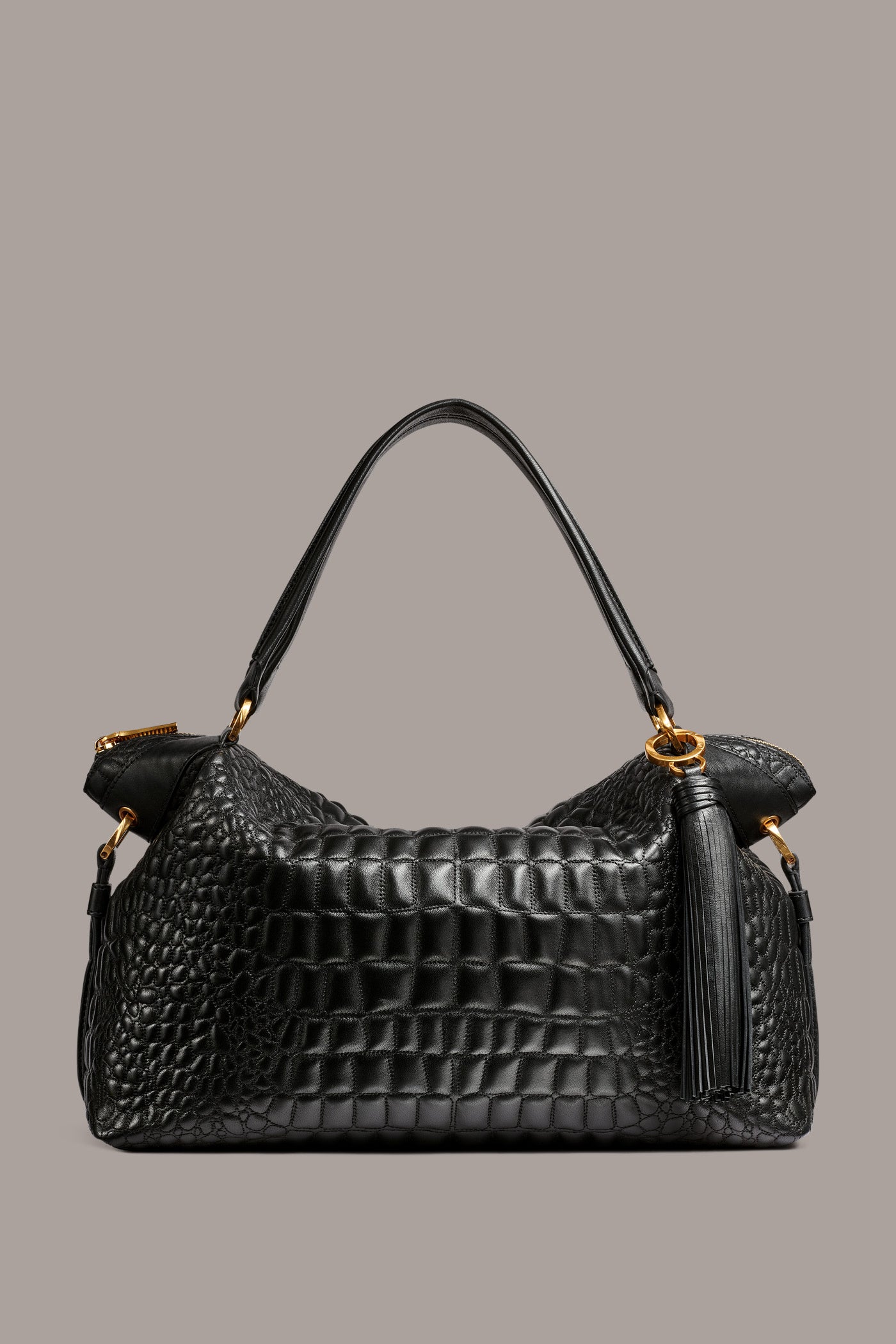 GLENWOOD CROC-EFFECT SATCHEL BAG | View 1 | Bags GLENWOOD CROC-EFFECT SATCHEL BAG | View 1 | Bags