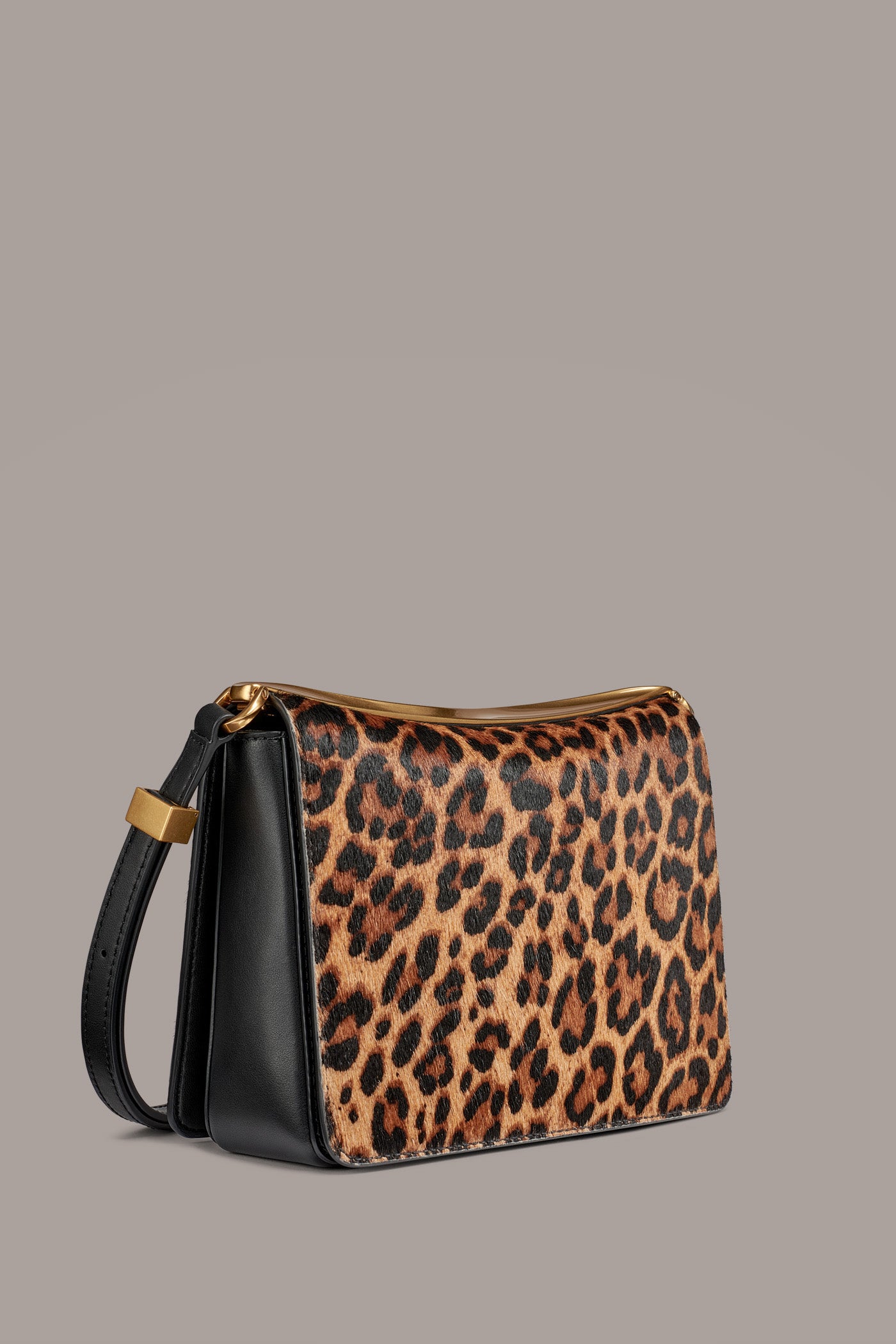 JERICHO LEOPARD FLAP CONVERTIBLE SHOULDER BAG VIEW 3 | Sale Bags JERICHO LEOPARD FLAP CONVERTIBLE SHOULDER BAG VIEW 3 | Sale Bags