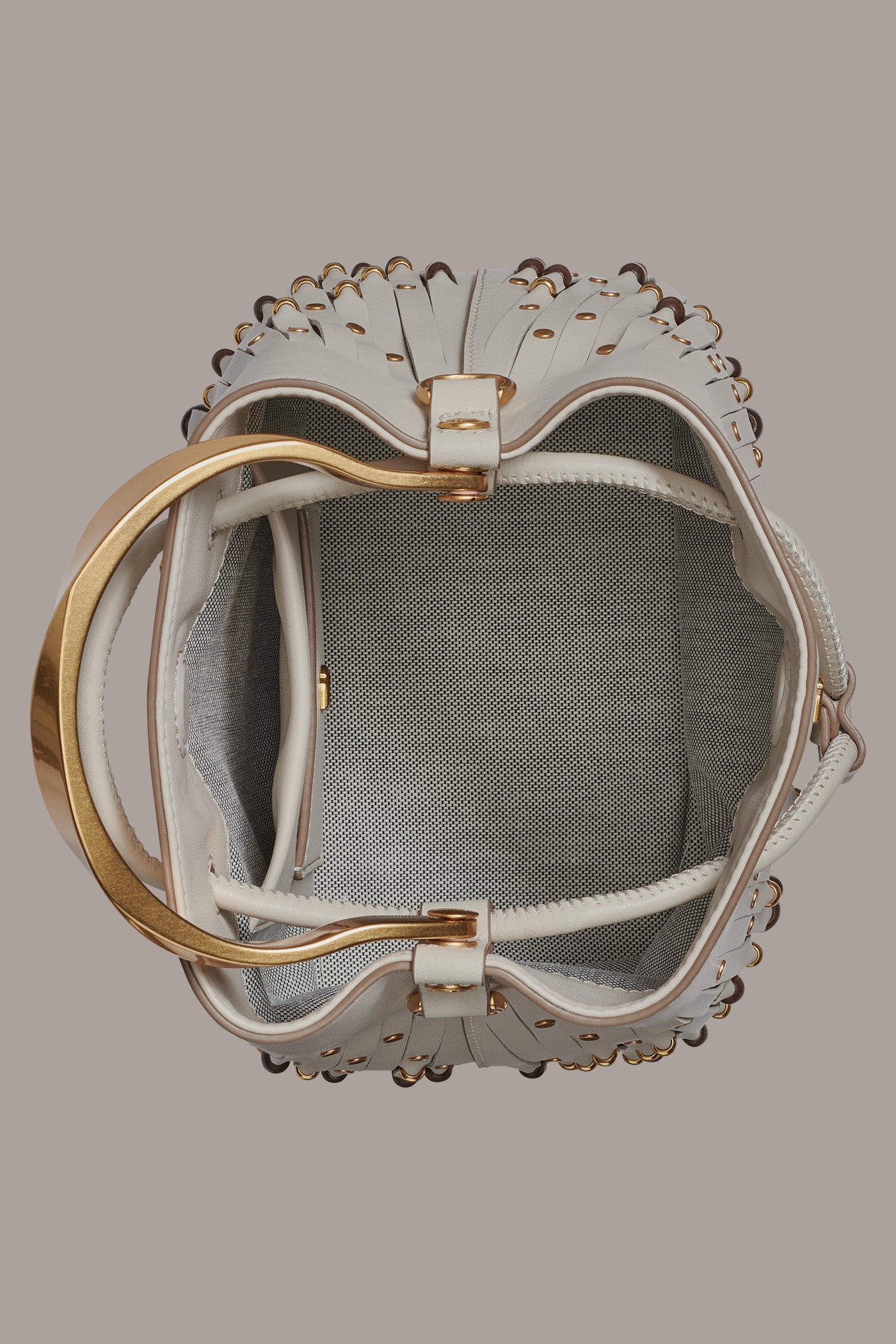 LAWRENCE BEADED LASER-CUT BUCKET BAG VIEW 4 | Sale Bags LAWRENCE BEADED LASER-CUT BUCKET BAG VIEW 4 | Sale Bags