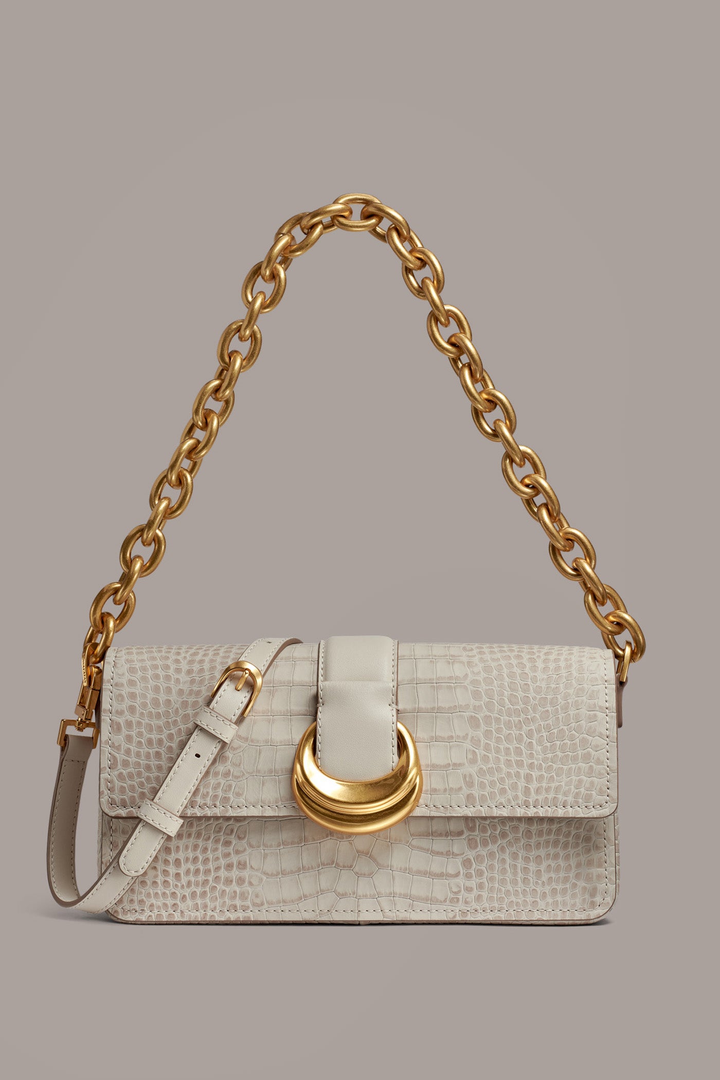 VALLEY STREAM CROC-EFFECT SHOULDER BAG | View 1 | VALLEY STREAM VALLEY STREAM CROC-EFFECT SHOULDER BAG | View 1 | VALLEY STREAM