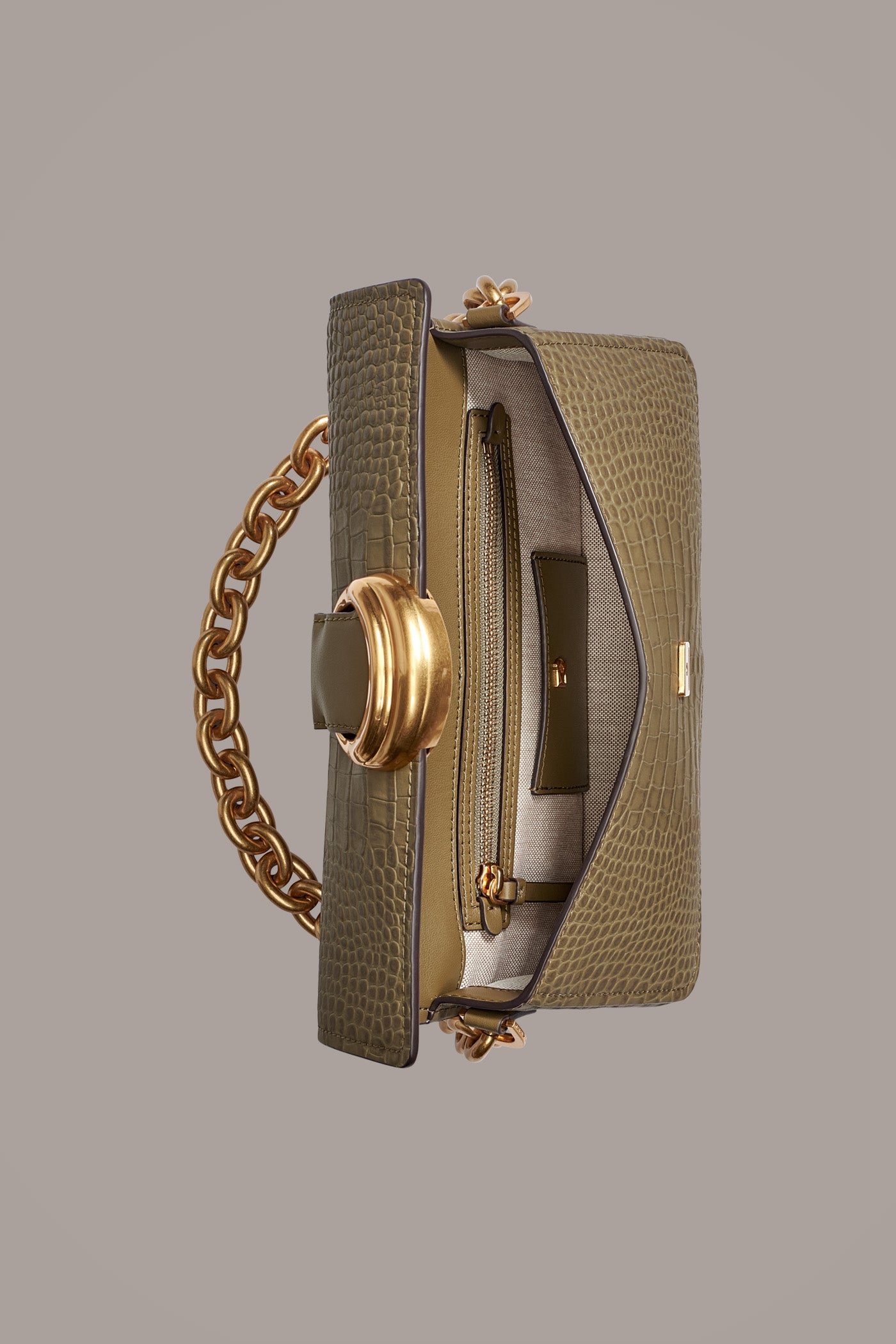 VALLEY STREAM CROC-EFFECT SHOULDER BAG VIEW 4 | VALLEY STREAM VALLEY STREAM CROC-EFFECT SHOULDER BAG VIEW 4 | VALLEY STREAM