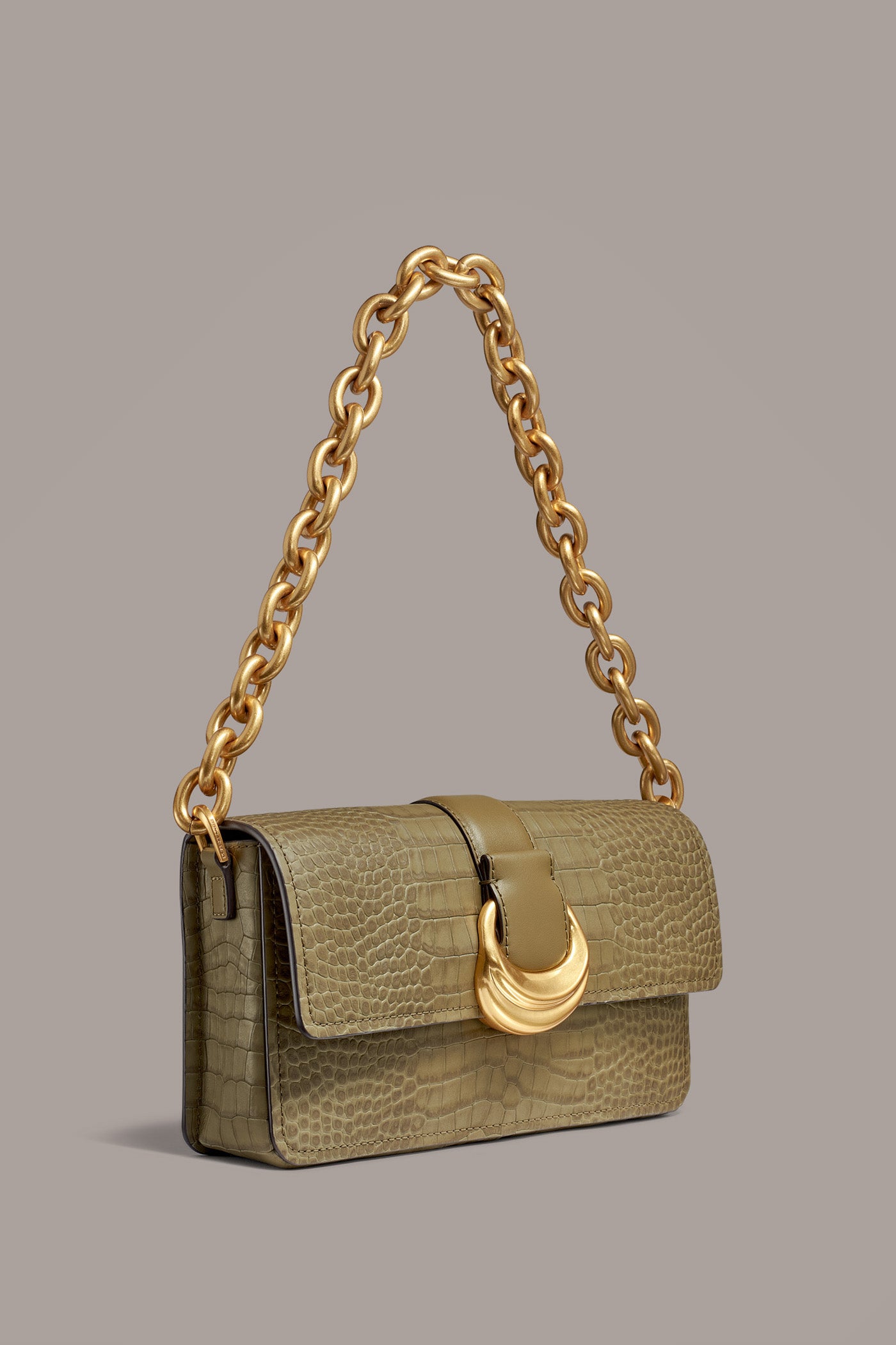 VALLEY STREAM CROC-EFFECT SHOULDER BAG VIEW 3 | VALLEY STREAM VALLEY STREAM CROC-EFFECT SHOULDER BAG VIEW 3 | VALLEY STREAM
