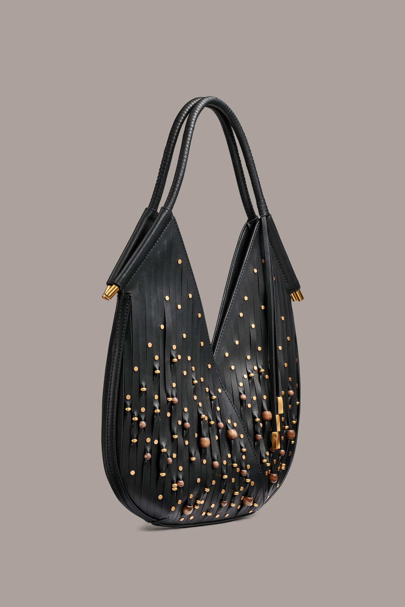 BALDWIN MINI BEADED LASER-CUT SHOULDER BAG VIEW 3 | Bags BALDWIN MINI BEADED LASER-CUT SHOULDER BAG VIEW 3 | Bags