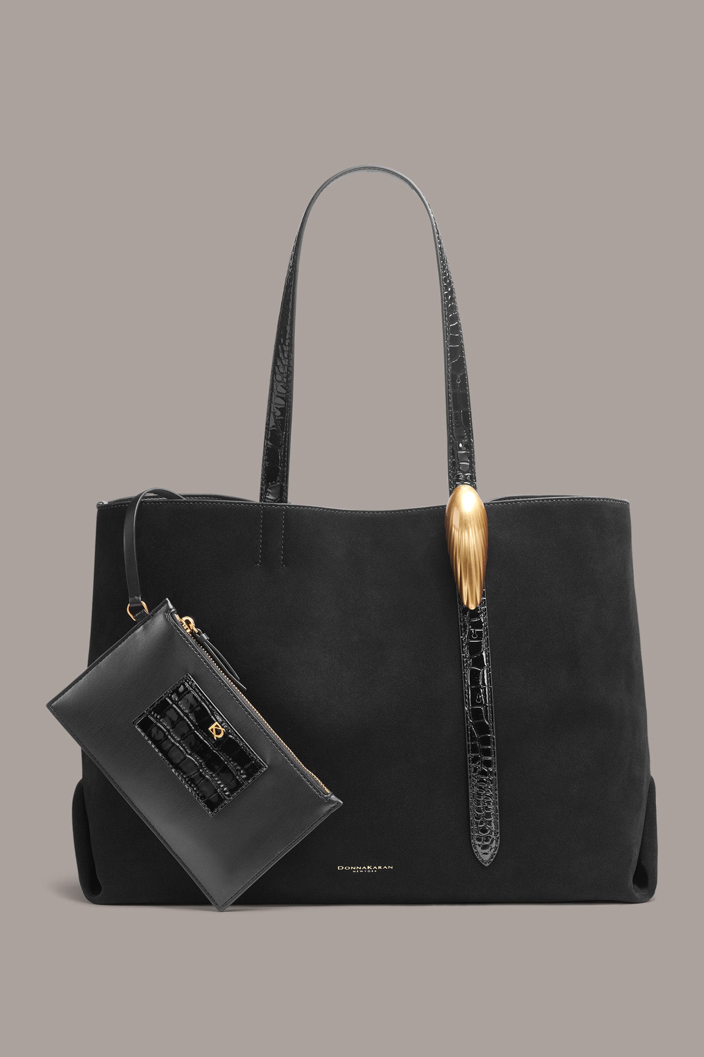 GEORGETTE SUEDE TOTE | View 1 | Totes GEORGETTE SUEDE TOTE | View 1 | Totes