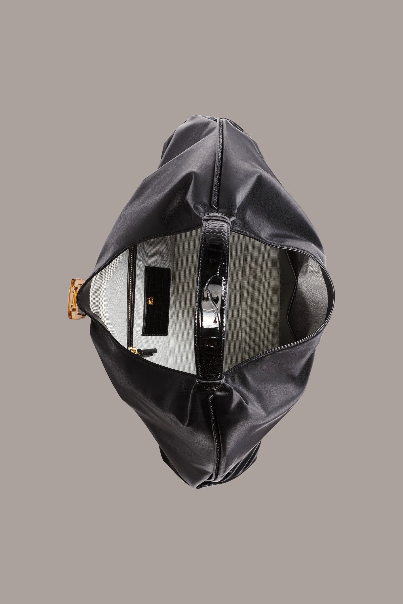 PERCALE CROC-PANELED SHOULDER BAG VIEW 6 | New Arrivals PERCALE CROC-PANELED SHOULDER BAG VIEW 6 | New Arrivals