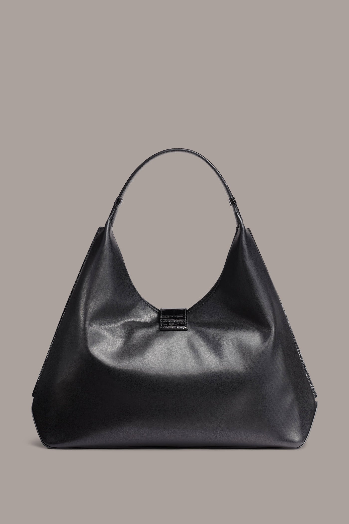 PERCALE SMALL CROC-PANELED SHOULDER BAG VIEW 5 | New Arrivals PERCALE SMALL CROC-PANELED SHOULDER BAG VIEW 5 | New Arrivals