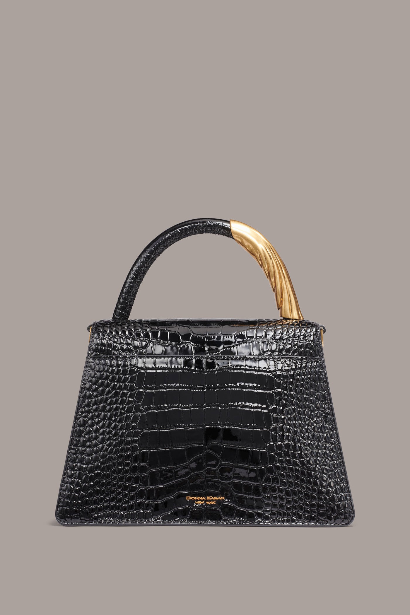 TULLE GOLD TRIMMED CROC EFFECT SATCHEL BAG VIEW 6 | Satchels TULLE GOLD TRIMMED CROC EFFECT SATCHEL BAG VIEW 6 | Satchels