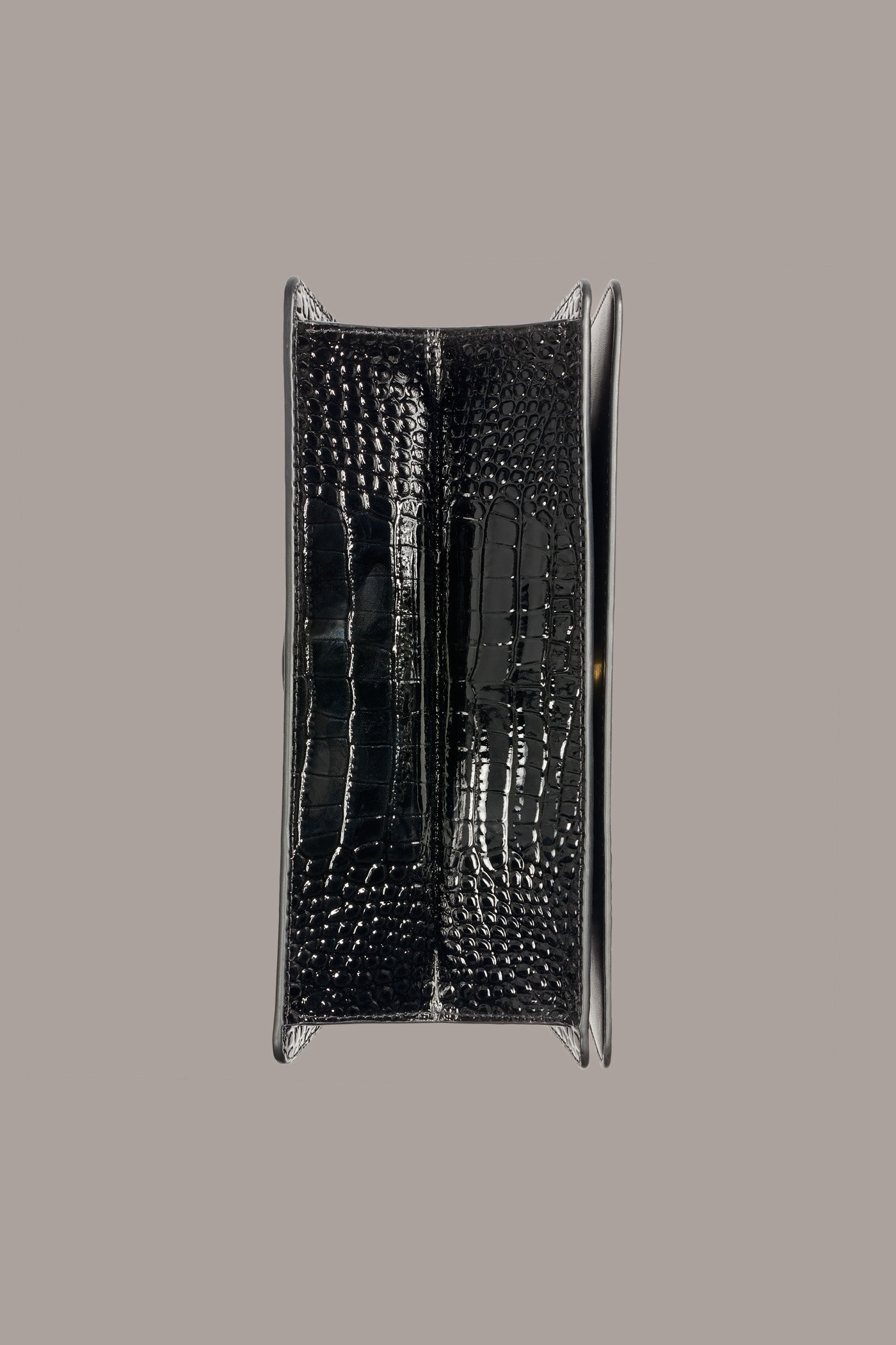 TULLE GOLD TRIMMED CROC EFFECT SATCHEL BAG VIEW 4 | Satchels TULLE GOLD TRIMMED CROC EFFECT SATCHEL BAG VIEW 4 | Satchels