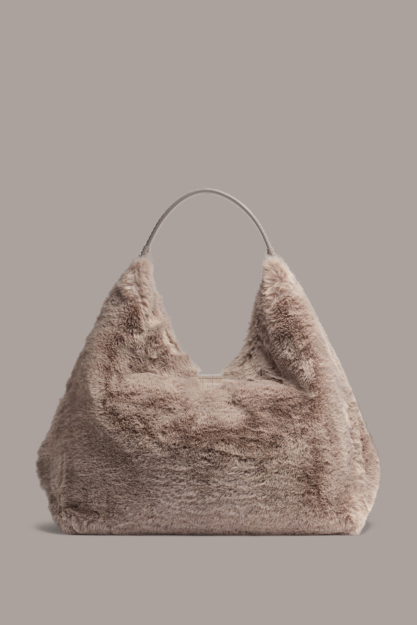 PERCALE SMALL CROC-PANELED FAUX-FUR SHOULDER BAG VIEW 5 | Bags PERCALE SMALL CROC-PANELED FAUX-FUR SHOULDER BAG VIEW 5 | Bags
