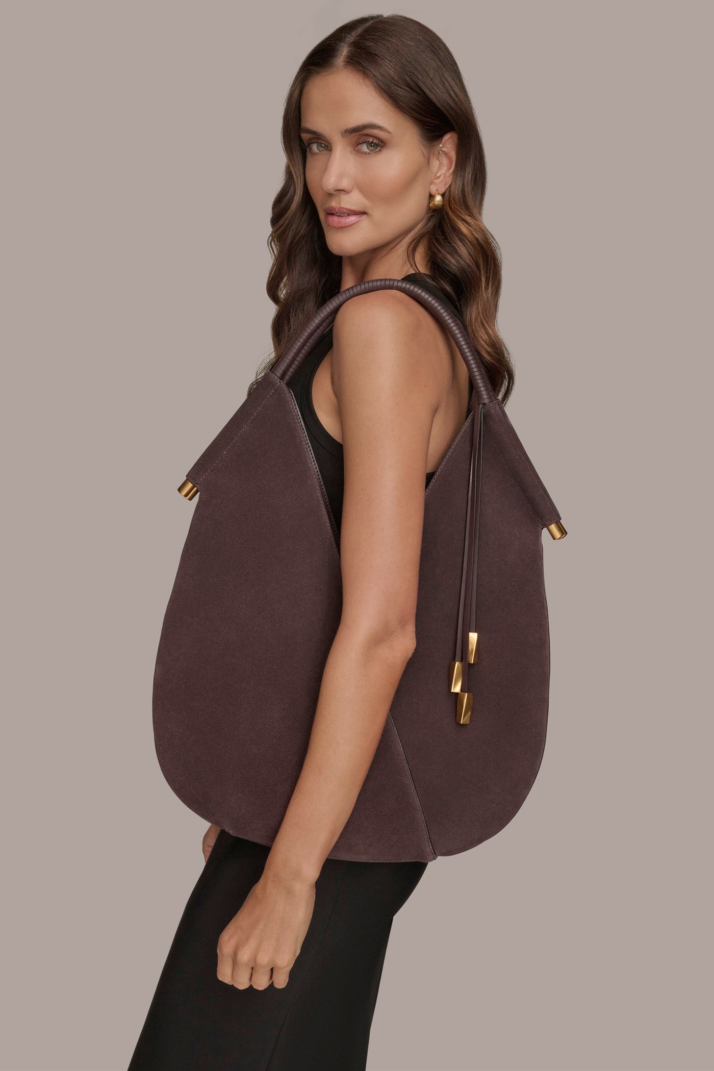 BALDWIN SUEDE SHOULDER BAG | View 2 | Bags BALDWIN SUEDE SHOULDER BAG | View 2 | Bags