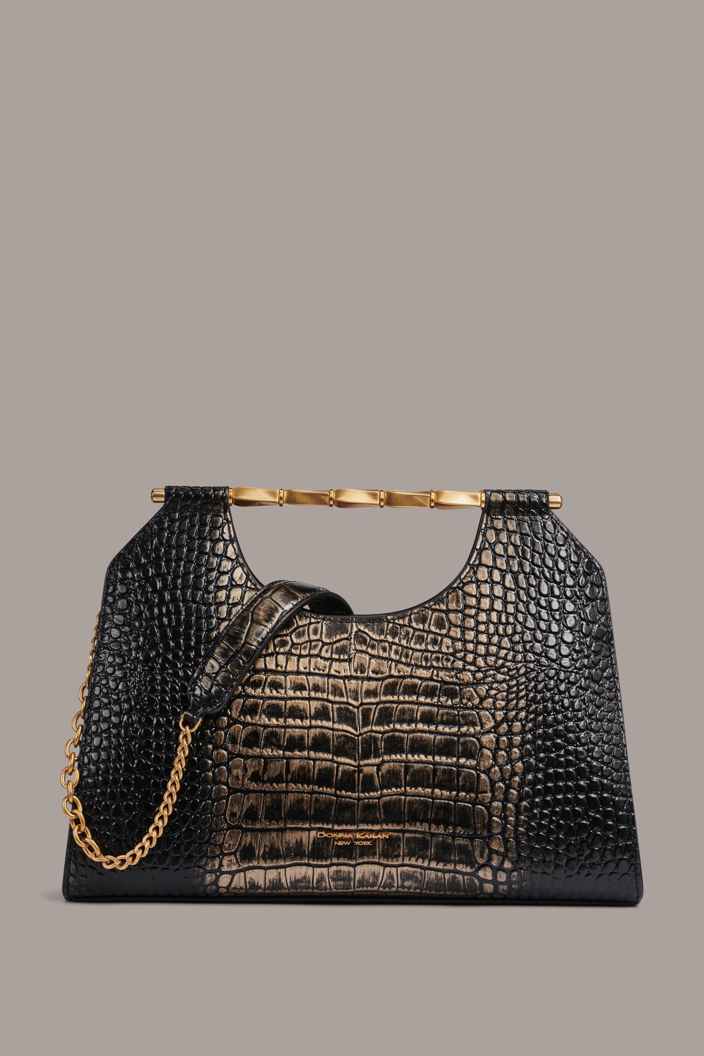 COMMACK METALLIC CROCO CLUTCH | View 1 | Bags COMMACK METALLIC CROCO CLUTCH | View 1 | Bags