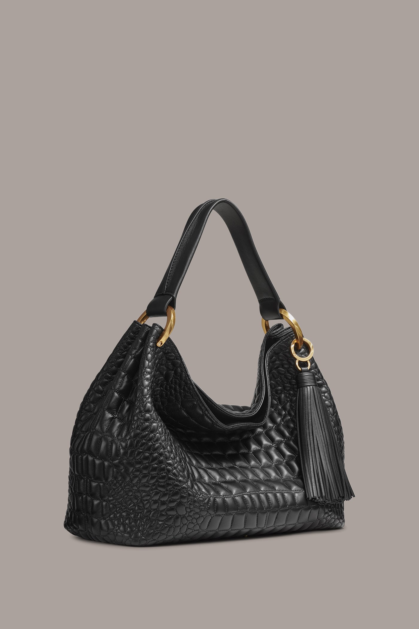 GLENWOOD CROC-EFFECT SHOULDER BAG | View 2 | Bags GLENWOOD CROC-EFFECT SHOULDER BAG | View 2 | Bags