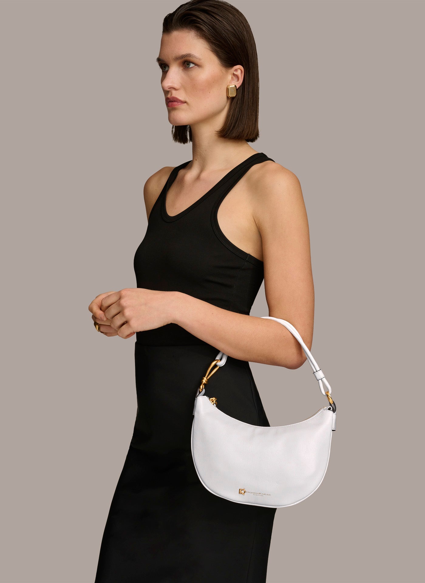 ROSLYN SMALL HOBO VIEW 6 | Handbag Collection ROSLYN SMALL HOBO VIEW 6 | Handbag Collection