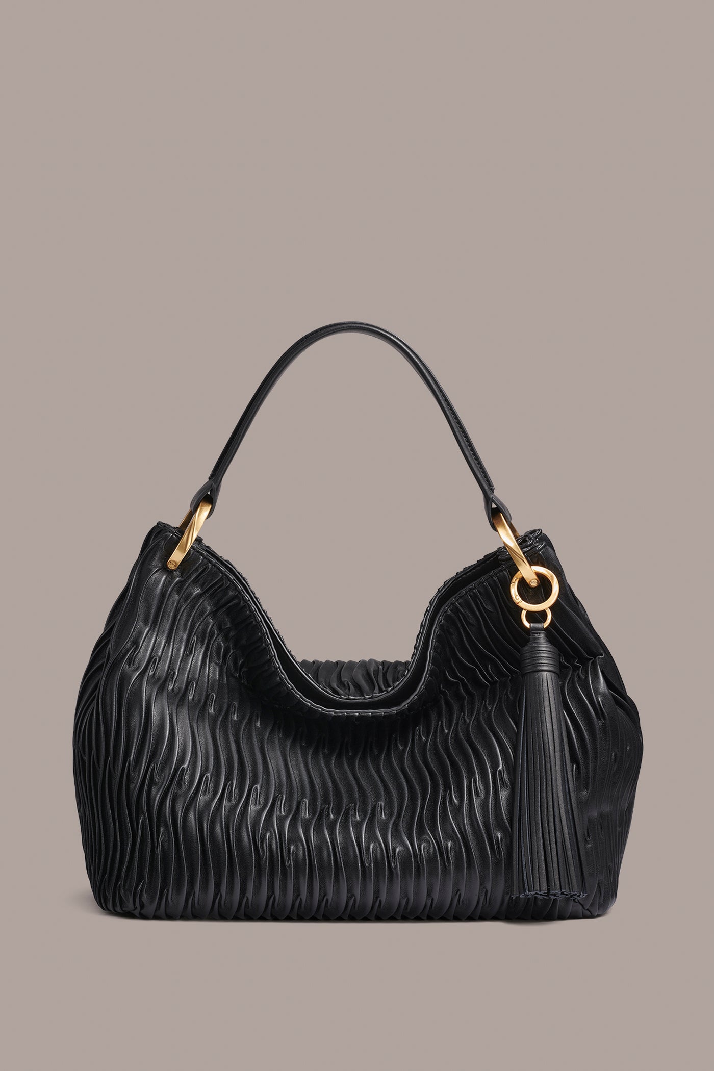 GLENWOOD PLEATED SHOULDER BAG | View 1 | Bags GLENWOOD PLEATED SHOULDER BAG | View 1 | Bags