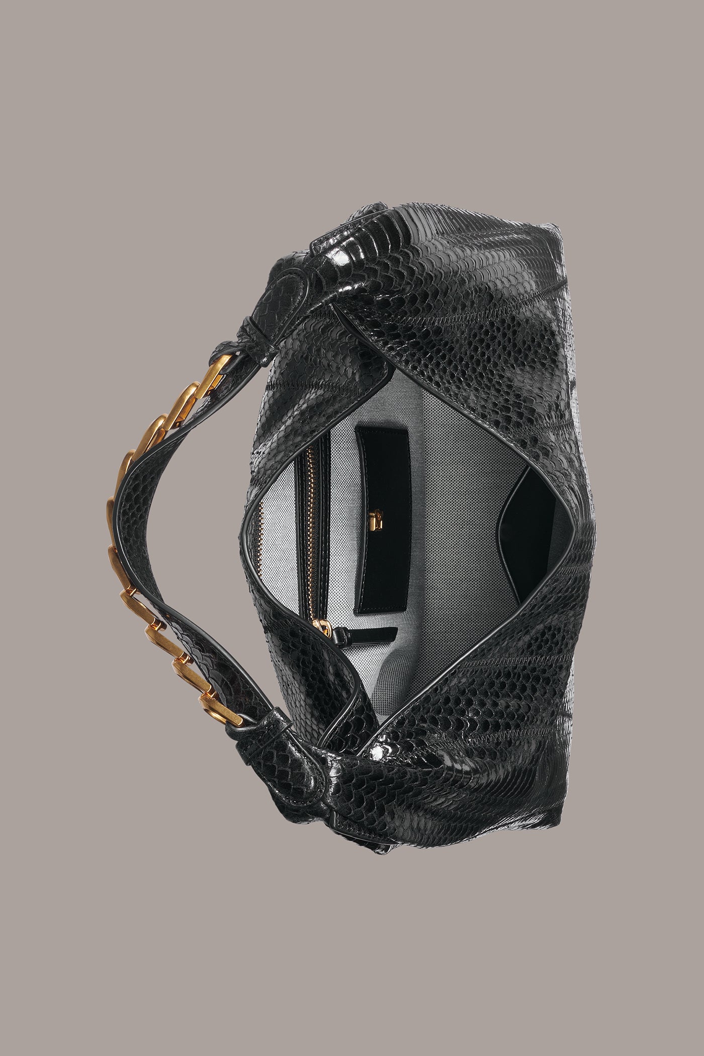 BELLMORE SMALL SKIPPER SNAKE SHOULDER BAG VIEW 4 BELLMORE SMALL SKIPPER SNAKE SHOULDER BAG VIEW 4
