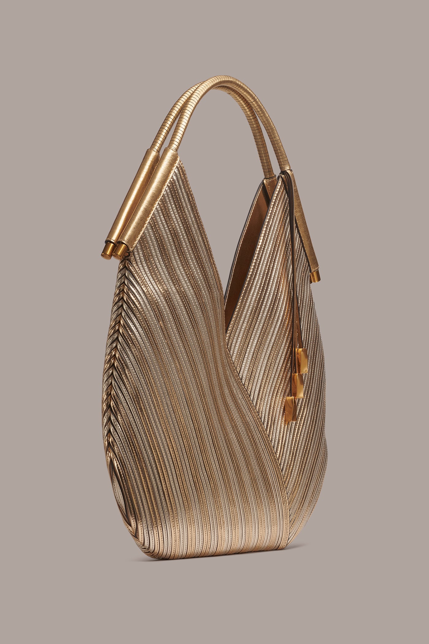 BALDWIN LARGE METALLIC SHOULDER VIEW 4 | Bags & Accessories BALDWIN LARGE METALLIC SHOULDER VIEW 4 | Bags & Accessories