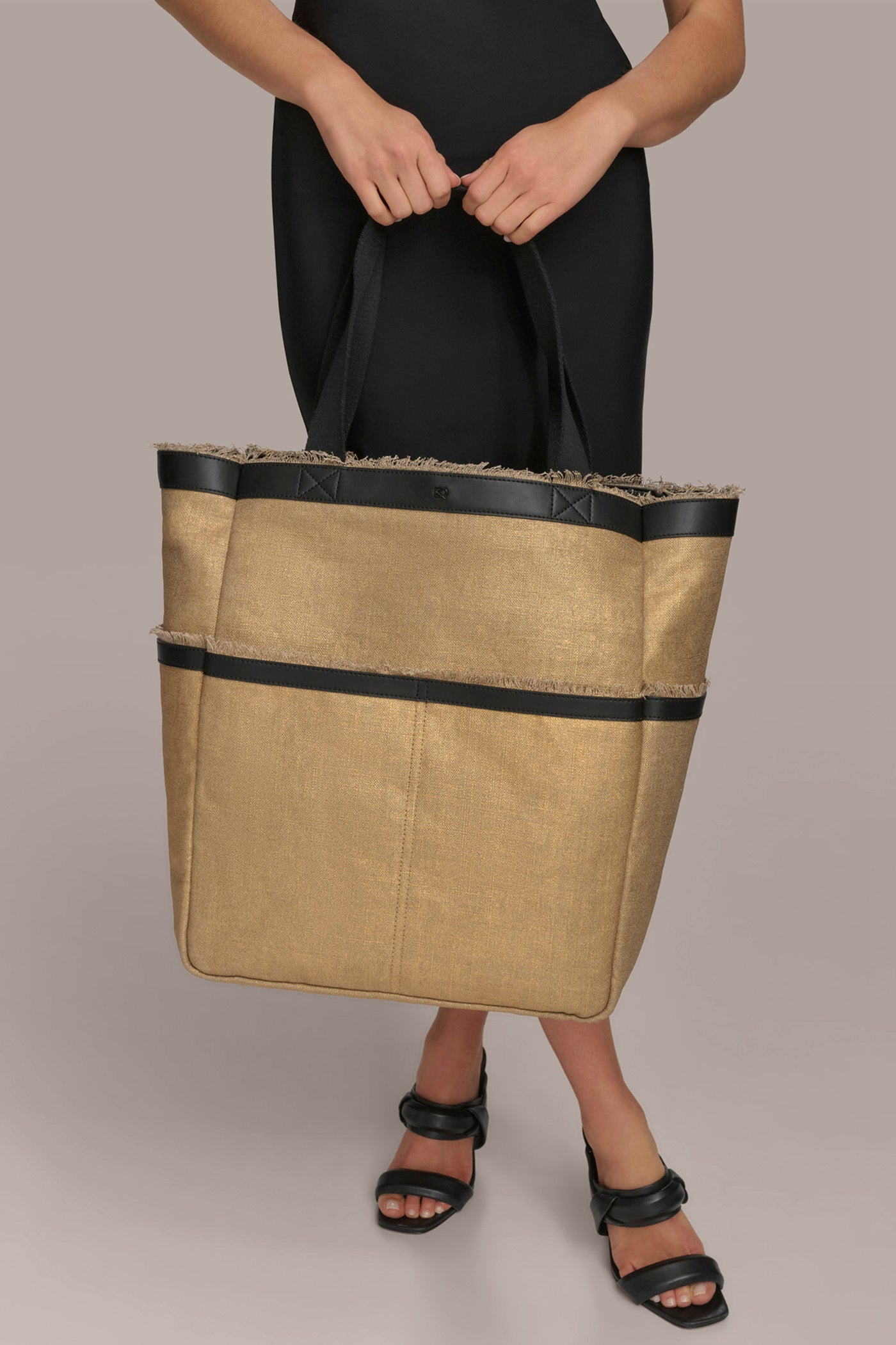 LIDO METALLIC CANVAS TOTE VIEW 7 | Sale Bags LIDO METALLIC CANVAS TOTE VIEW 7 | Sale Bags