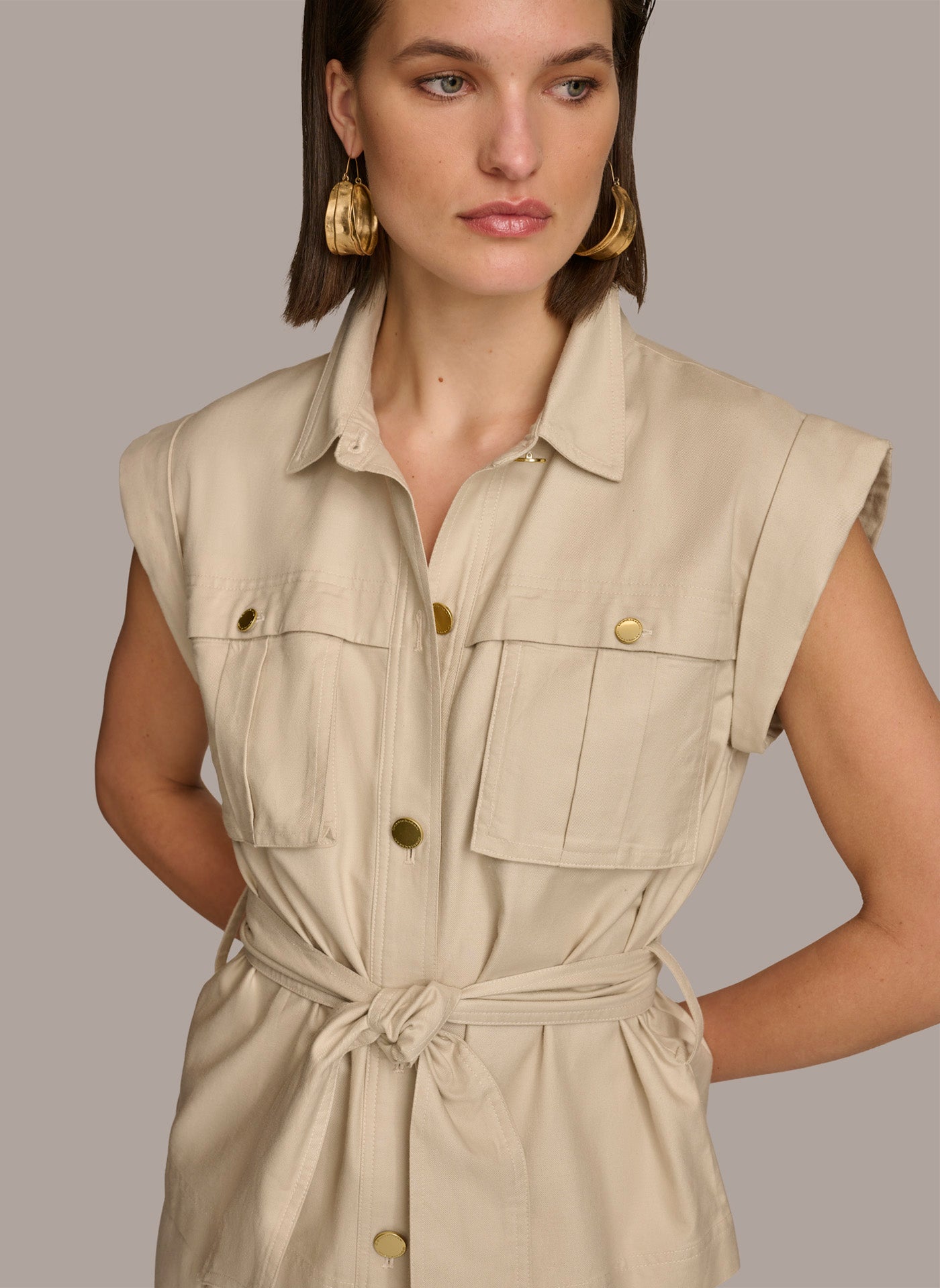 BELTED JACKET WITH POCKETS VIEW 6 | Sale Blazers BELTED JACKET WITH POCKETS VIEW 6 | Sale Blazers