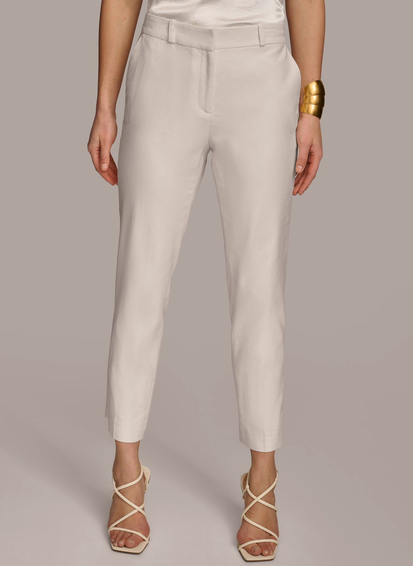 FLAT FRONT STRAIGHT PANT