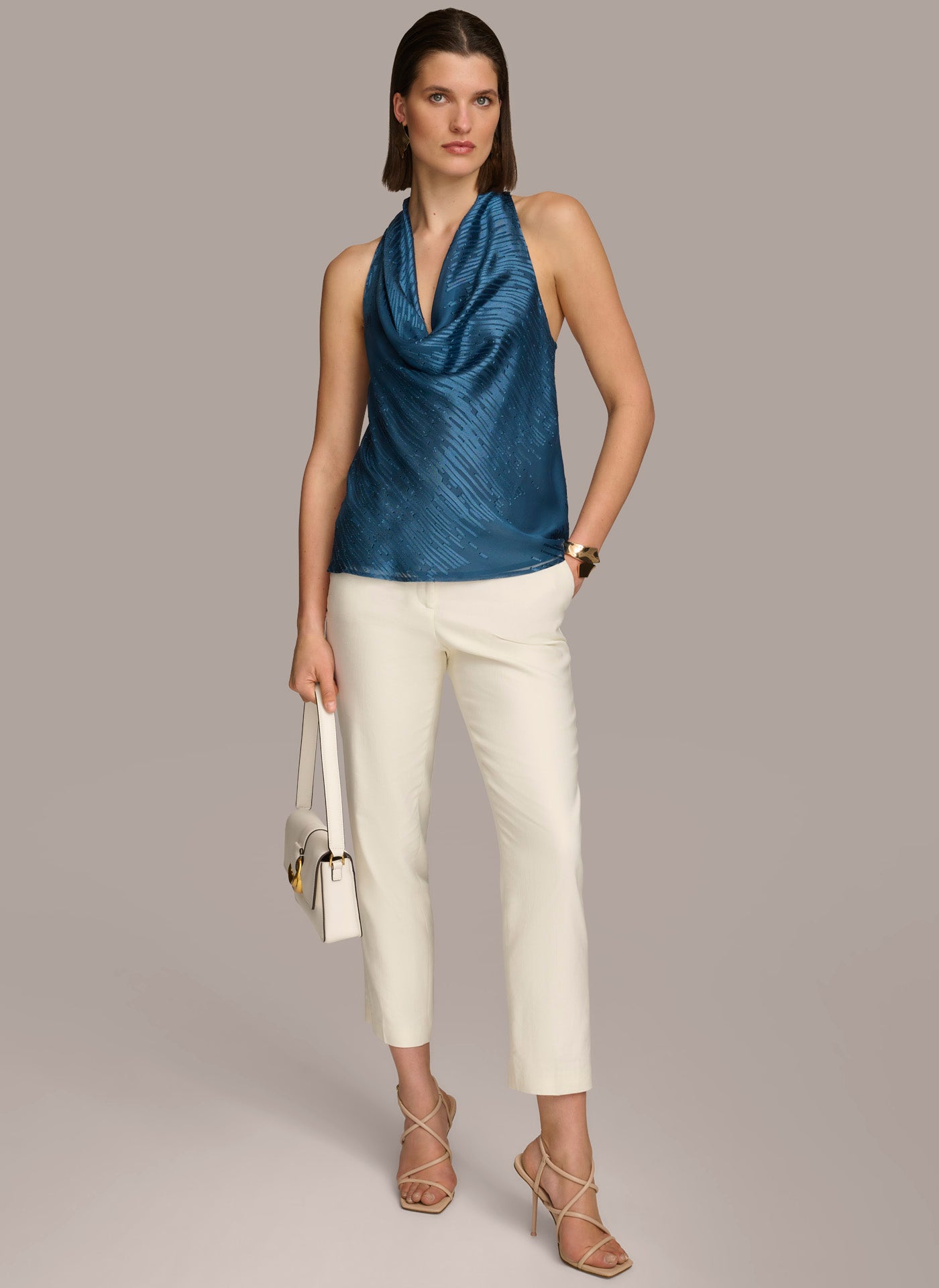 BURNOUT COWL NECK TOP VIEW 4 | SALE BURNOUT COWL NECK TOP VIEW 4 | SALE