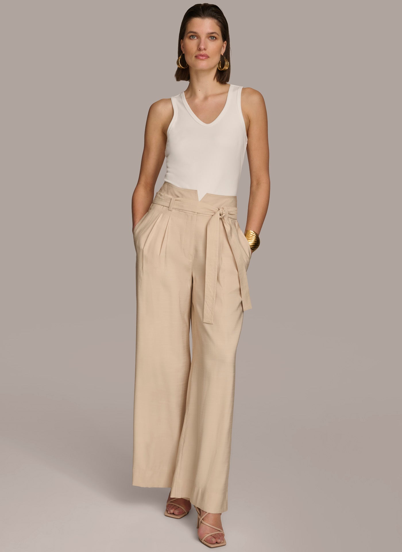 HIGH WAIST WIDE LEG PANT VIEW 6 HIGH WAIST WIDE LEG PANT VIEW 6