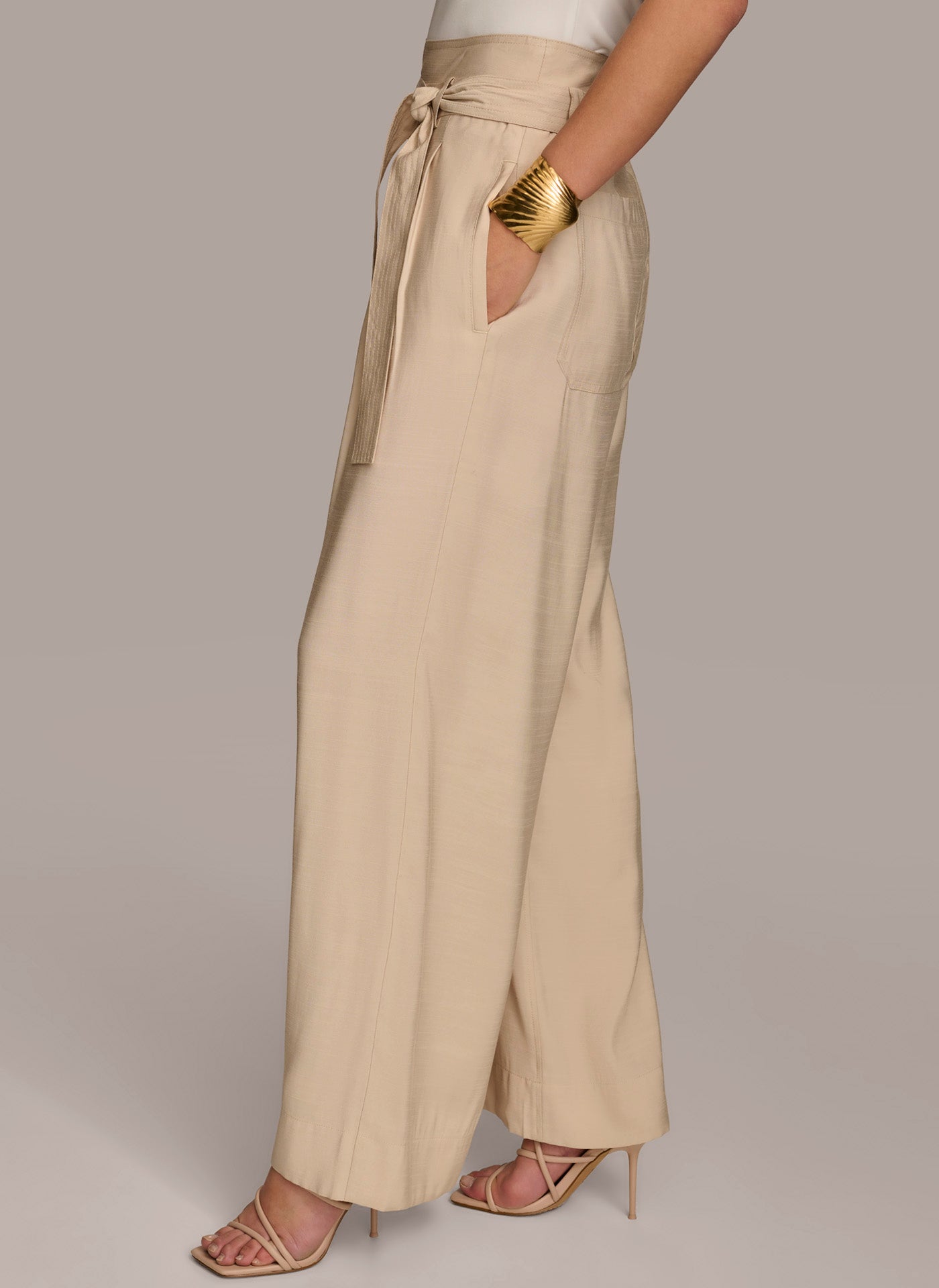 HIGH WAIST WIDE LEG PANT VIEW 3 HIGH WAIST WIDE LEG PANT VIEW 3