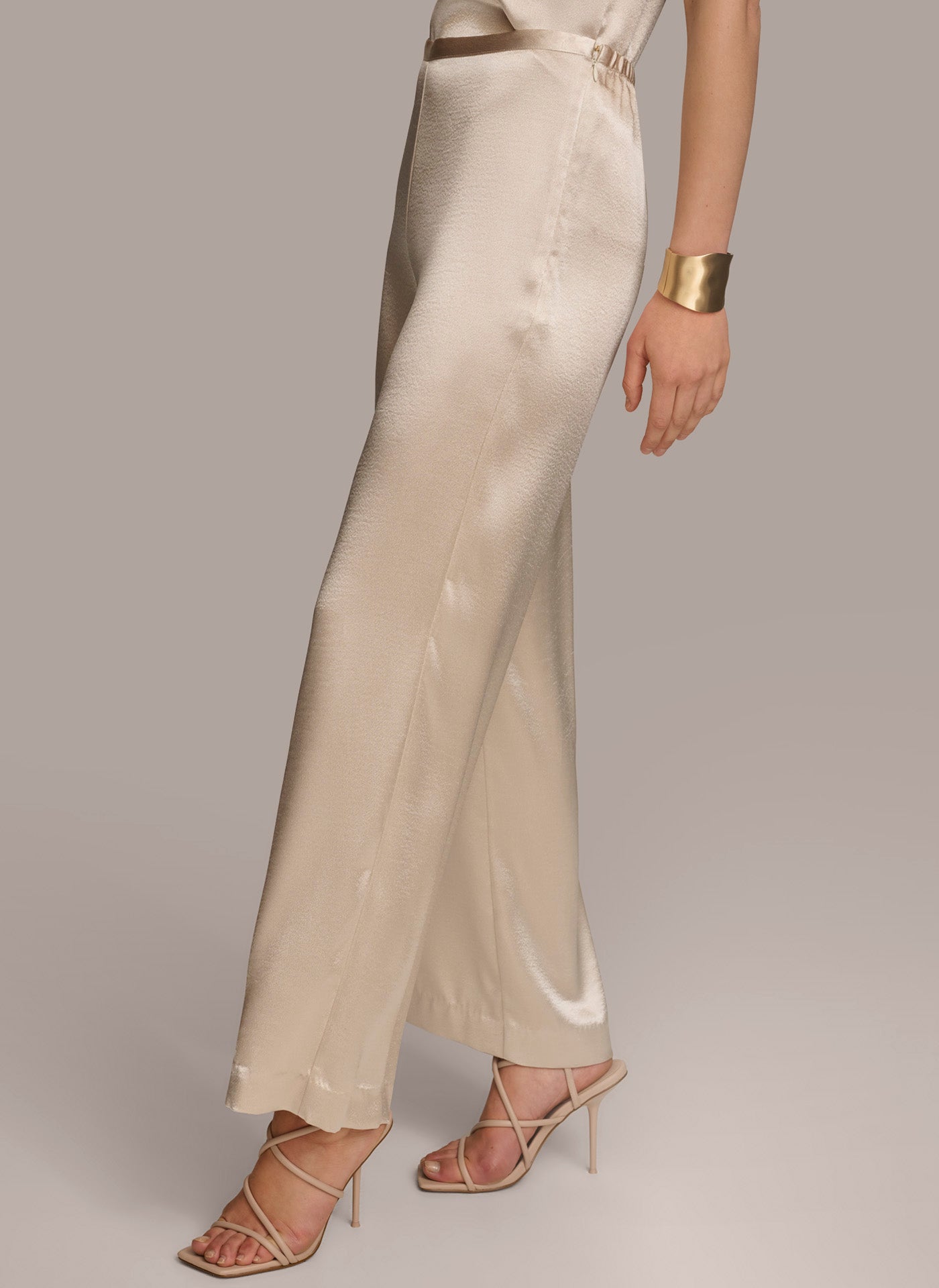 WIDE LEG FLAT FRONT PANT VIEW 3 WIDE LEG FLAT FRONT PANT VIEW 3