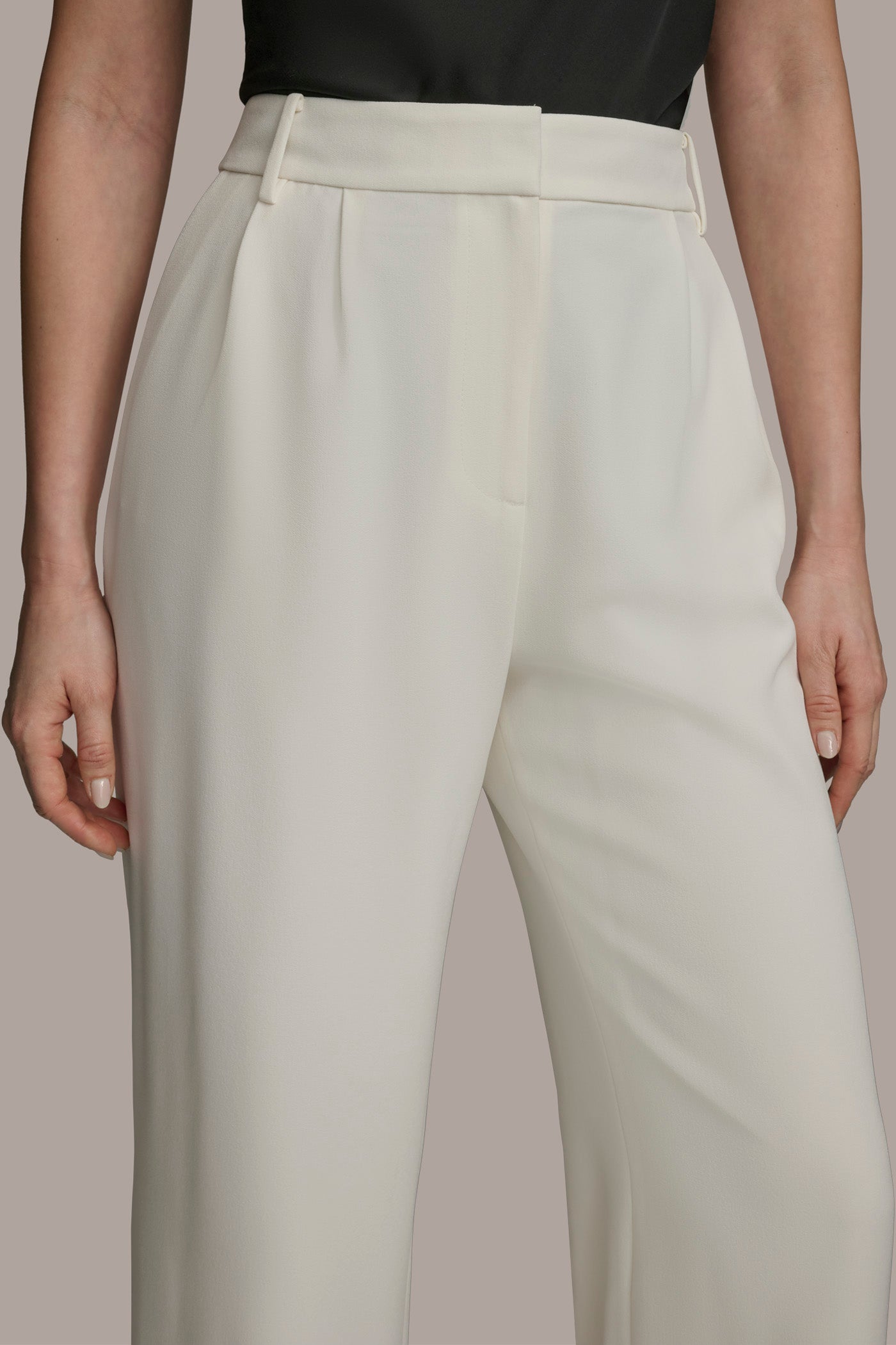WIDE PANT WITH PLEATS VIEW 4 | Suits and Separates WIDE PANT WITH PLEATS VIEW 4 | Suits and Separates