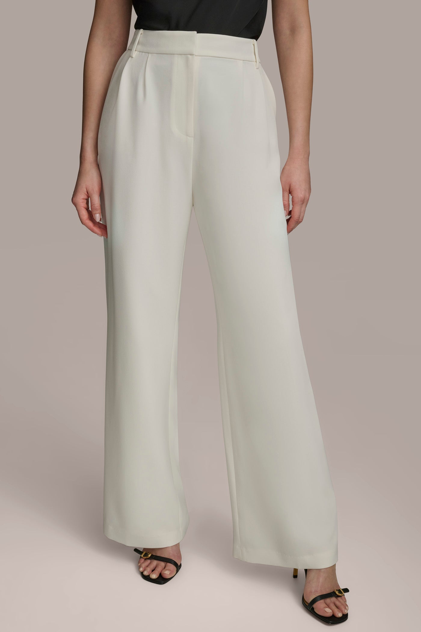 WIDE PANT WITH PLEATS | View 1 | Pants WIDE PANT WITH PLEATS | View 1 | Pants