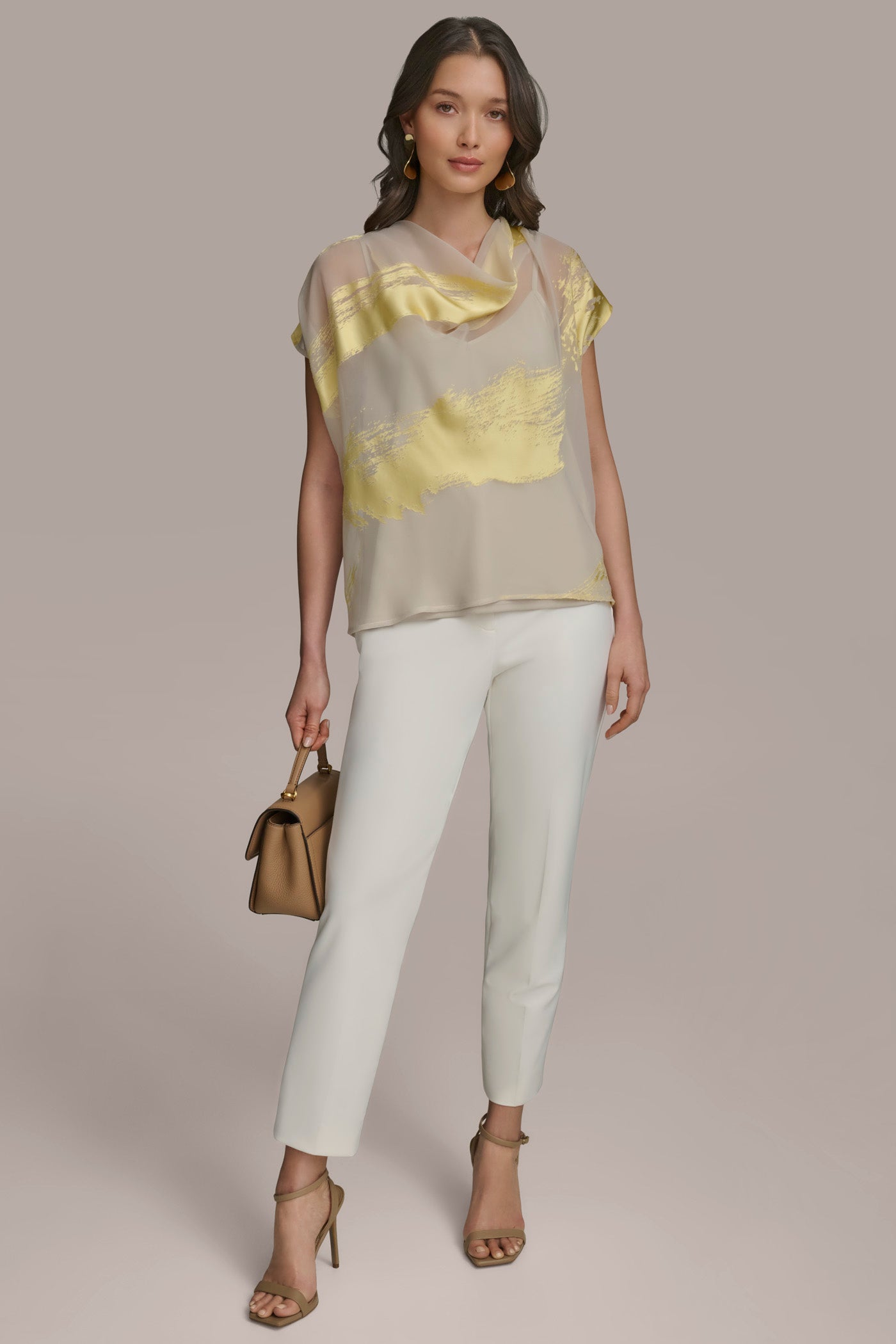 BRUSHSTROKE BURNOUT TOP VIEW 5 | Suits and Separates BRUSHSTROKE BURNOUT TOP VIEW 5 | Suits and Separates