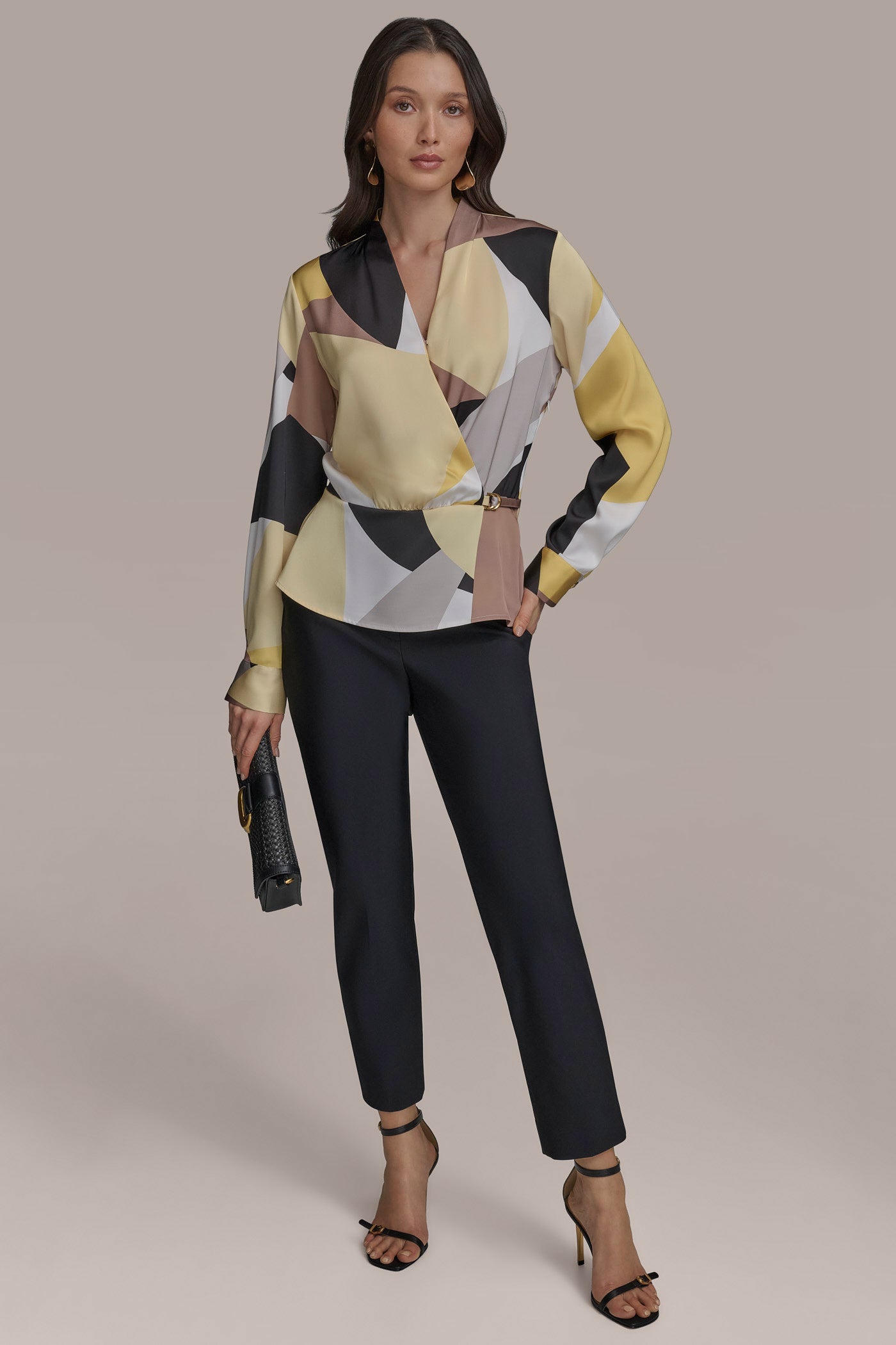 PART LONG SLEEVE FAUX WRAP WITH HARDWARE VIEW 7 | Clothing PART LONG SLEEVE FAUX WRAP WITH HARDWARE VIEW 7 | Clothing