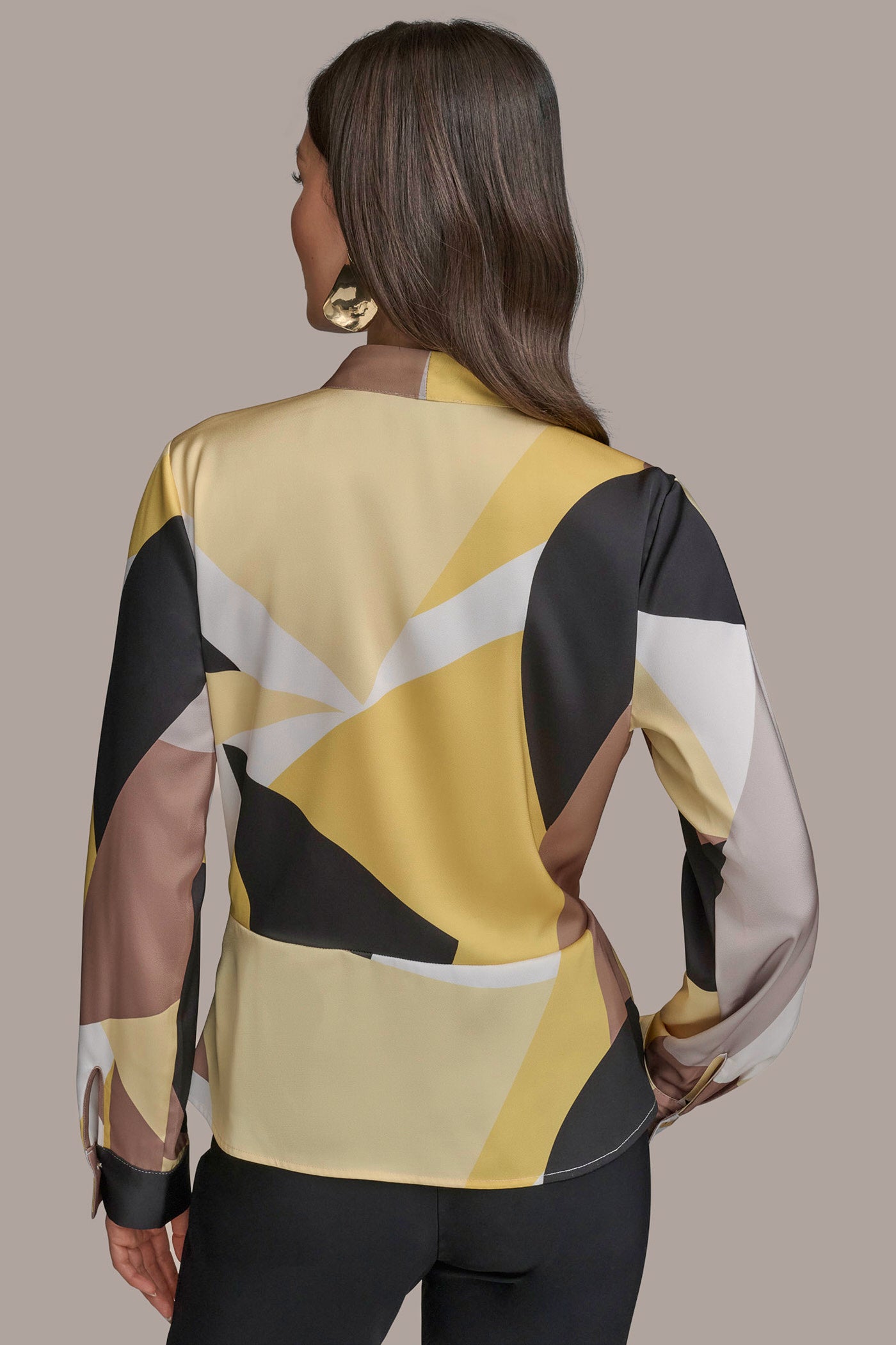 PART LONG SLEEVE FAUX WRAP WITH HARDWARE | View 2 | Products PART LONG SLEEVE FAUX WRAP WITH HARDWARE | View 2 | Products