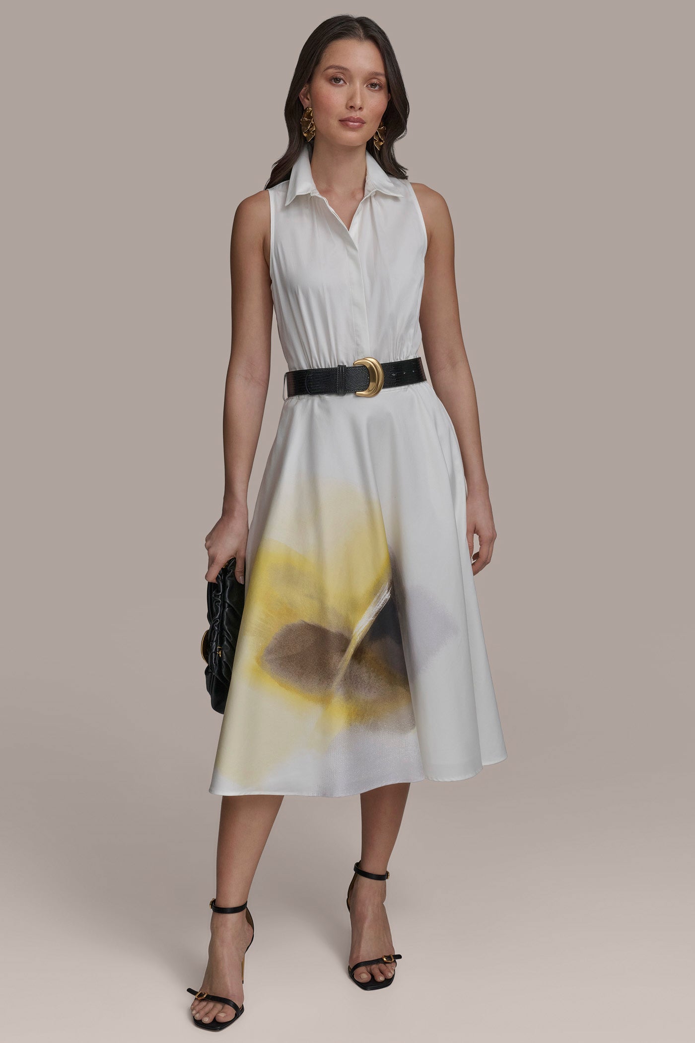 BELTED BUTTON UP DRESS | View 1 | Essential Dresses BELTED BUTTON UP DRESS | View 1 | Essential Dresses