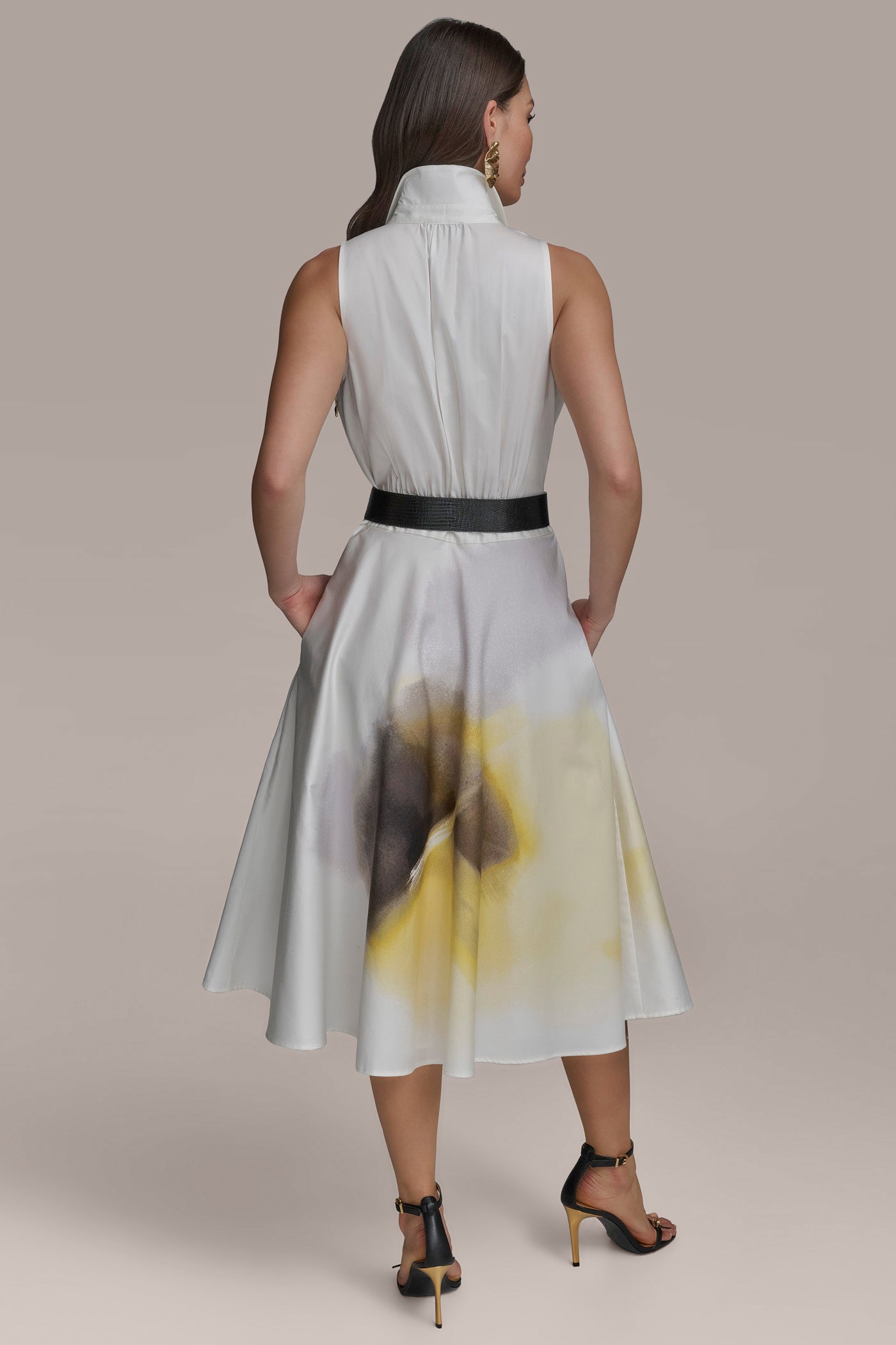 BELTED BUTTON UP DRESS | View 2 | Essential Dresses BELTED BUTTON UP DRESS | View 2 | Essential Dresses