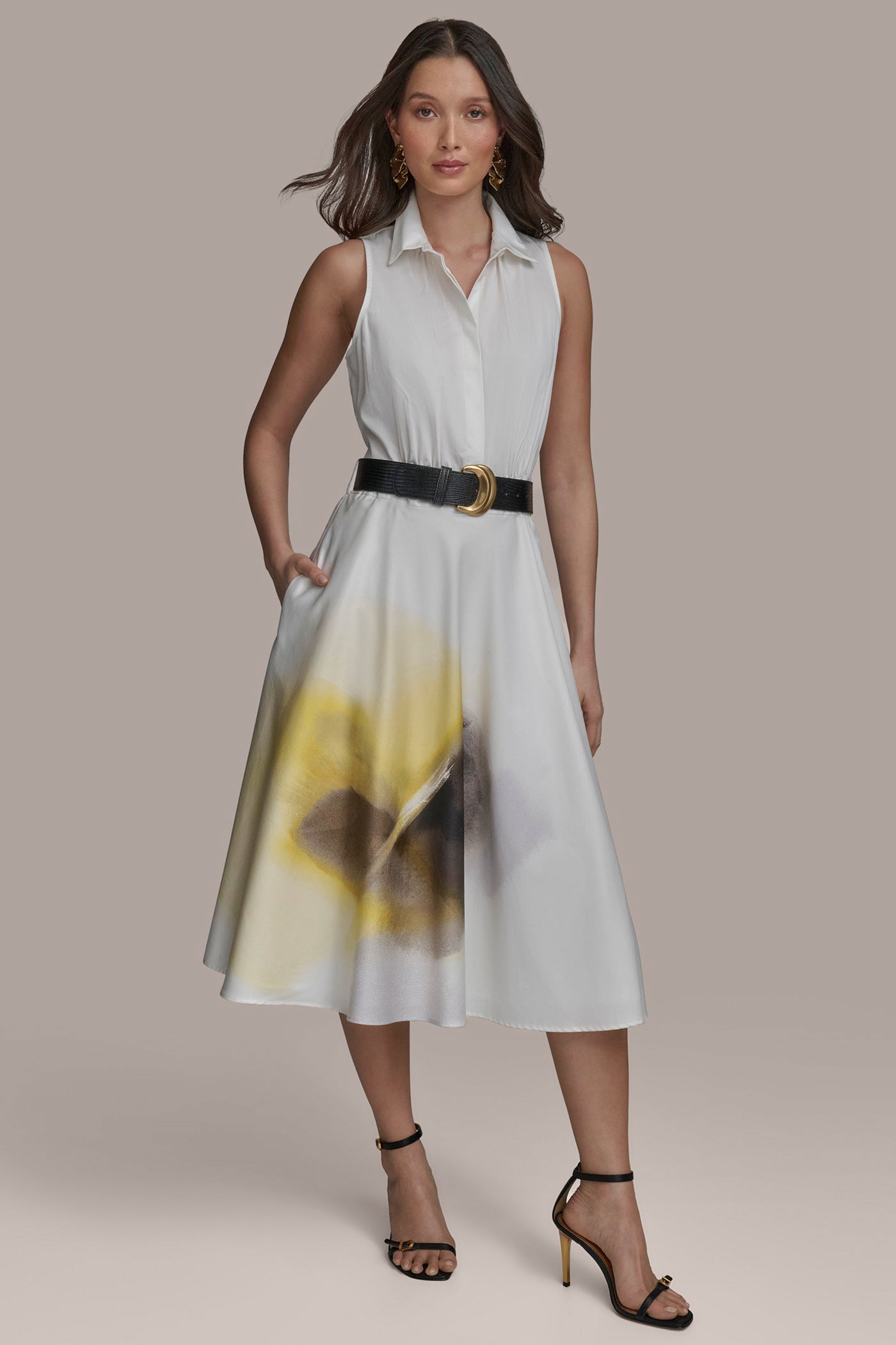 BELTED BUTTON UP DRESS VIEW 6 | Essential Dresses BELTED BUTTON UP DRESS VIEW 6 | Essential Dresses