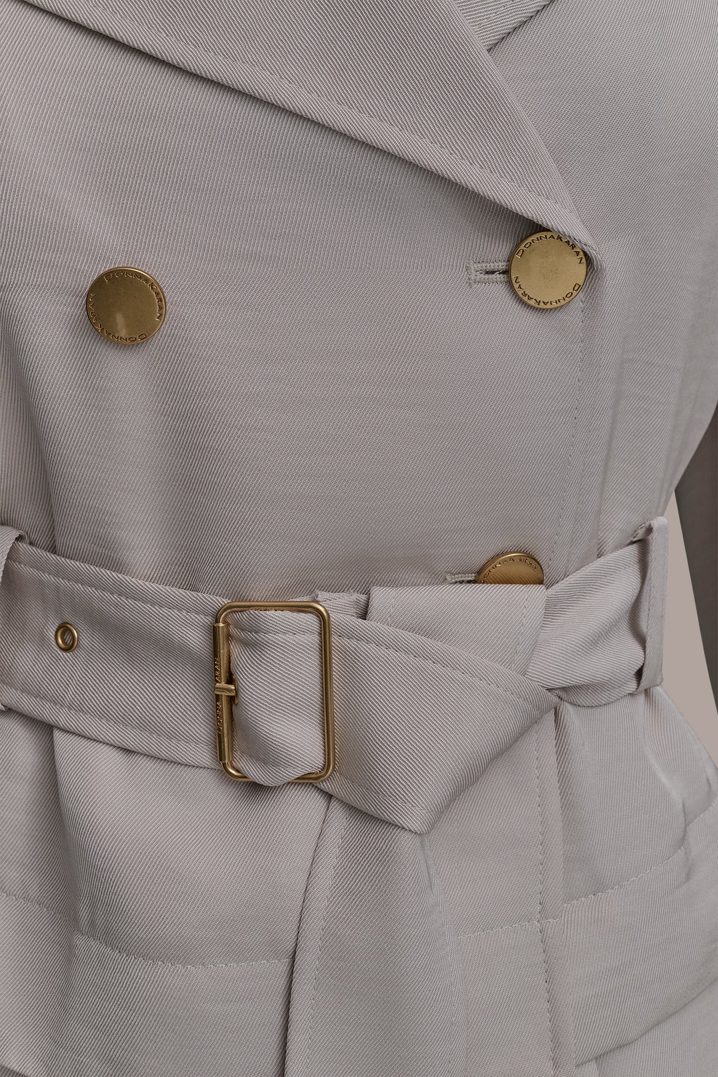 JACKET WITH TIE BELT VIEW 5 JACKET WITH TIE BELT VIEW 5