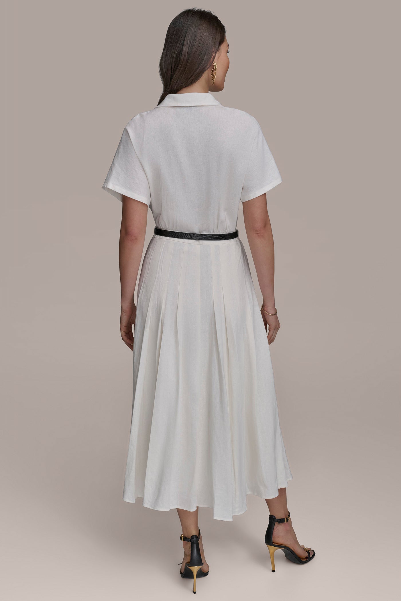 SHIRT DRESS WITH BELT | View 2 | Essential Dresses SHIRT DRESS WITH BELT | View 2 | Essential Dresses