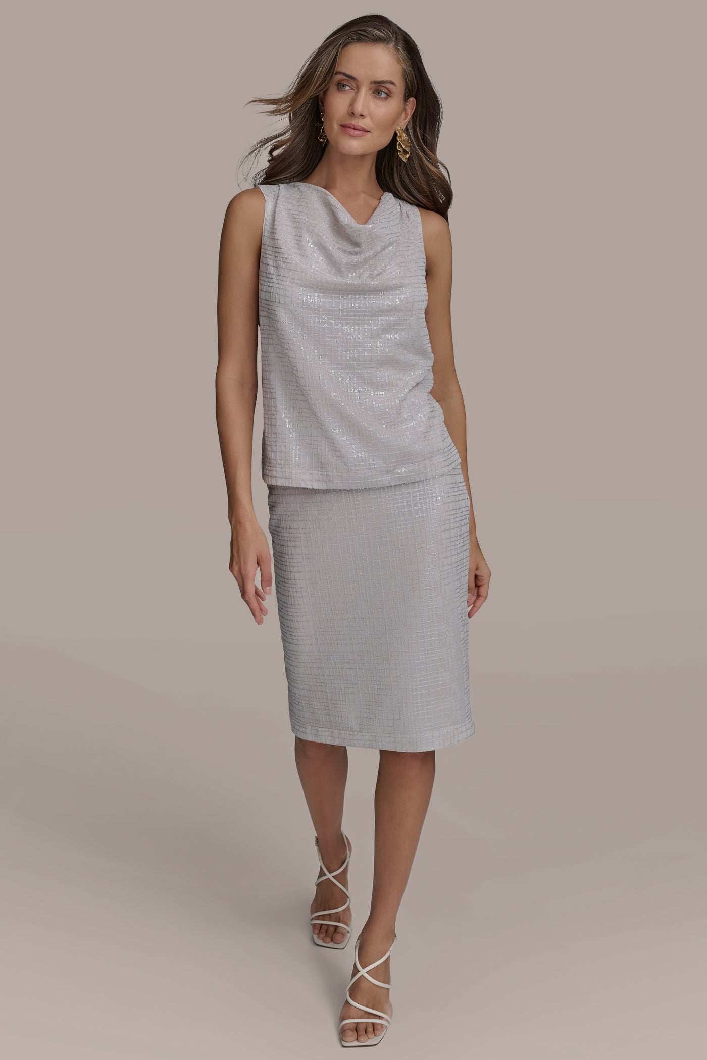 SEQUIN COWL NECK VIEW 4 | Suits and Separates SEQUIN COWL NECK VIEW 4 | Suits and Separates