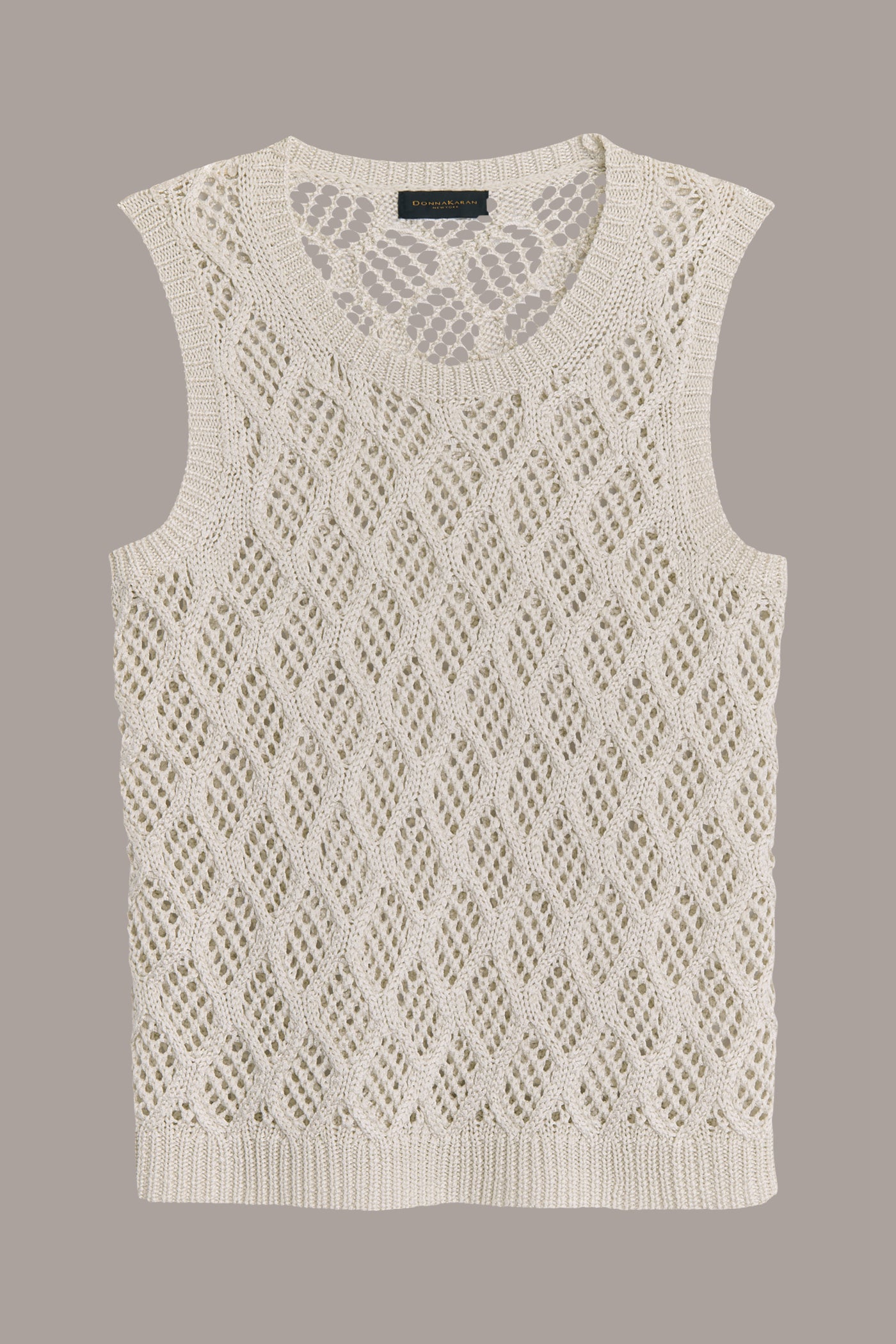 DIAMOND PATTERN CREW NECK TOP VIEW 7 | Suits and Separates DIAMOND PATTERN CREW NECK TOP VIEW 7 | Suits and Separates