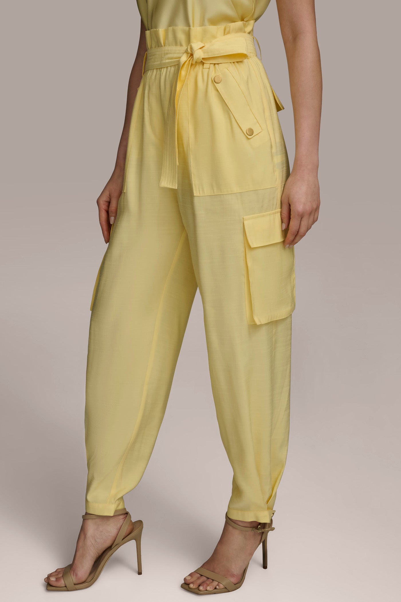 BELTED CARGO PANT VIEW 3 | Suits and Separates BELTED CARGO PANT VIEW 3 | Suits and Separates