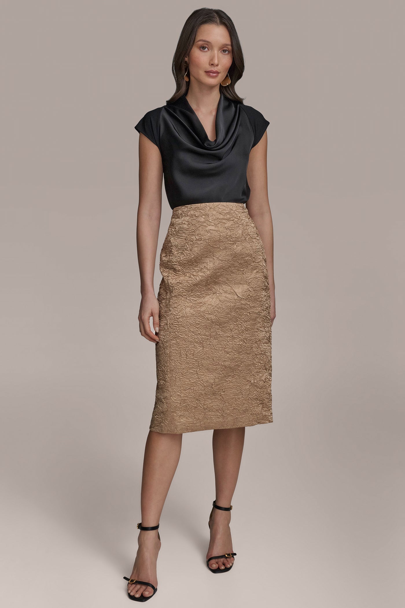 CRINKLE PENCIL SKIRT VIEW 4 | Skirts CRINKLE PENCIL SKIRT VIEW 4 | Skirts