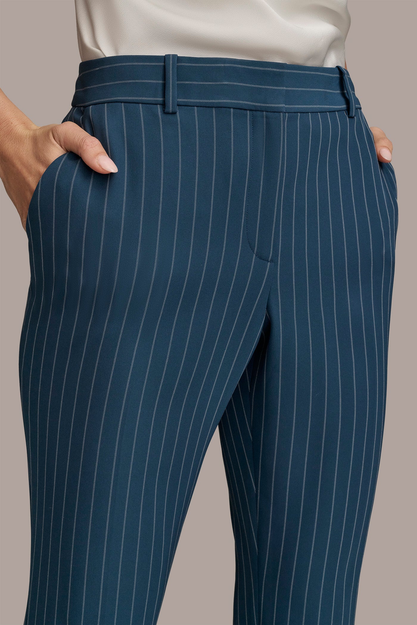 PINSTRIPE STRAIGHT LEG PANT VIEW 6 | Suits and Separates PINSTRIPE STRAIGHT LEG PANT VIEW 6 | Suits and Separates