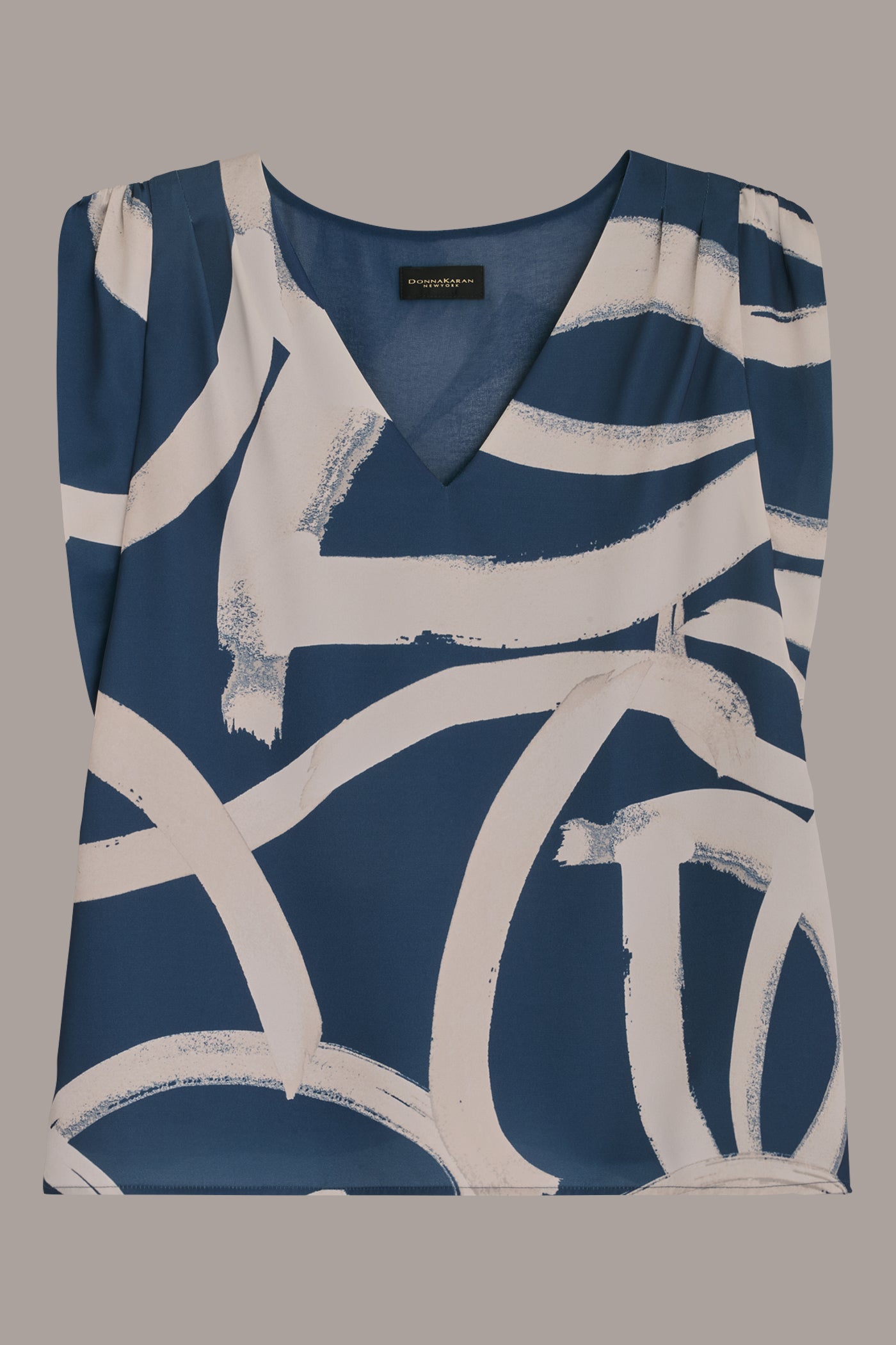 PRINTED GATHERED TOP VIEW 8 | Tops PRINTED GATHERED TOP VIEW 8 | Tops