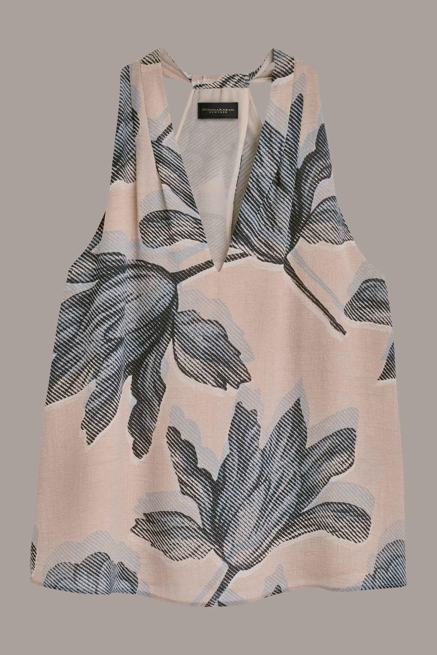 PRINTED TWIST-BACK TOP VIEW 7 | Tops PRINTED TWIST-BACK TOP VIEW 7 | Tops