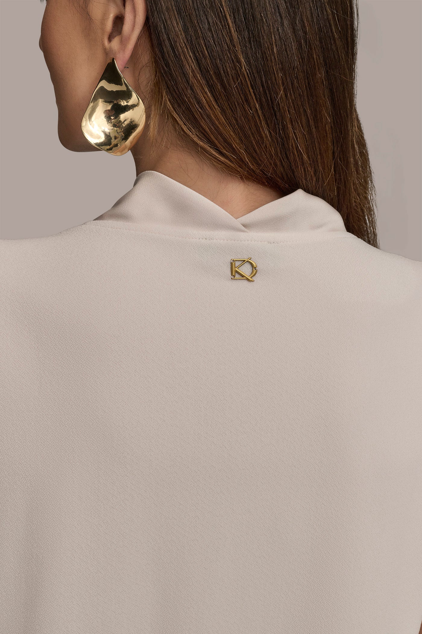 PANELED COWL NECK TOP VIEW 6 | Suits and Separates PANELED COWL NECK TOP VIEW 6 | Suits and Separates