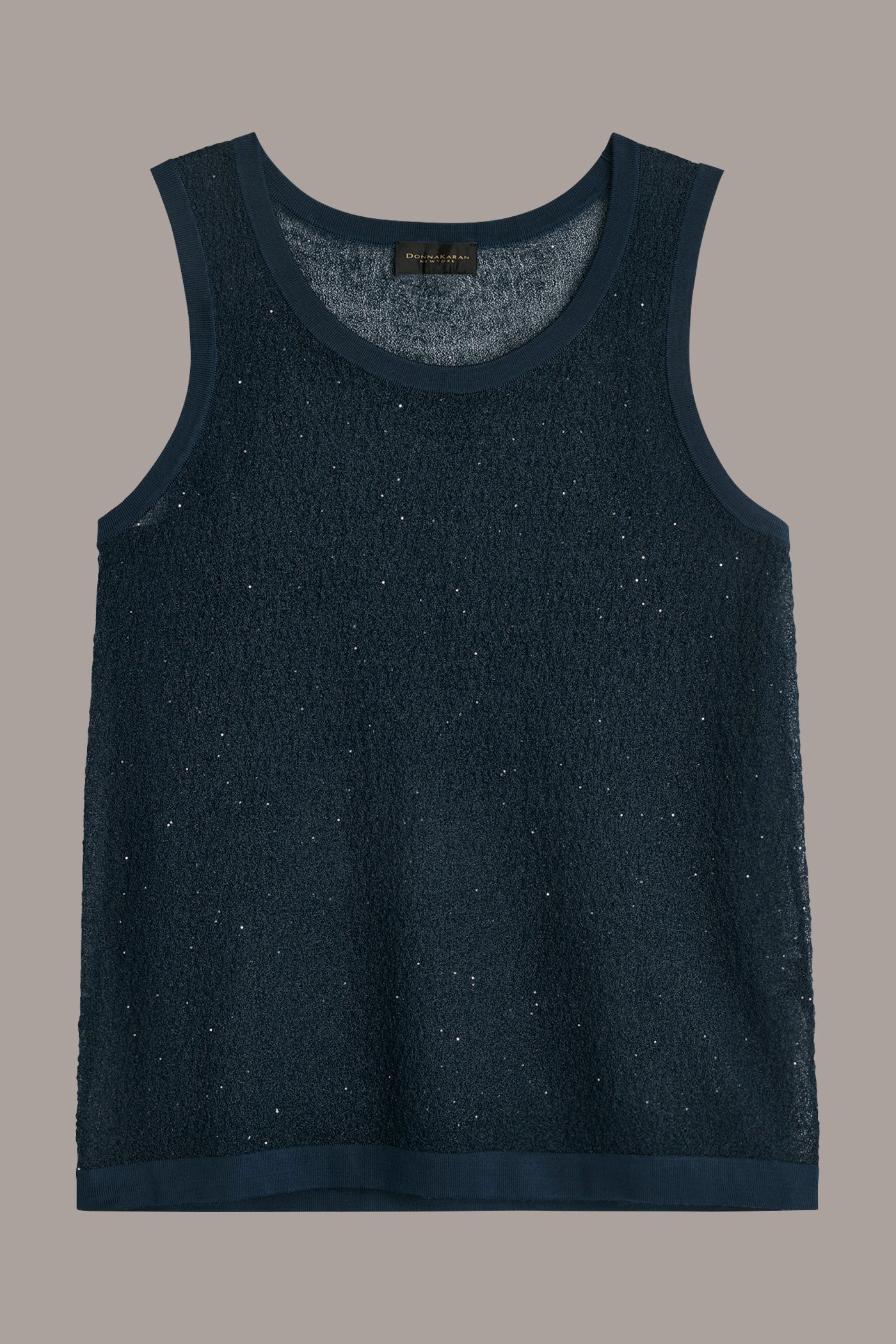 SEQUINED CROCHET KNIT SHELL VIEW 6 | Tops SEQUINED CROCHET KNIT SHELL VIEW 6 | Tops
